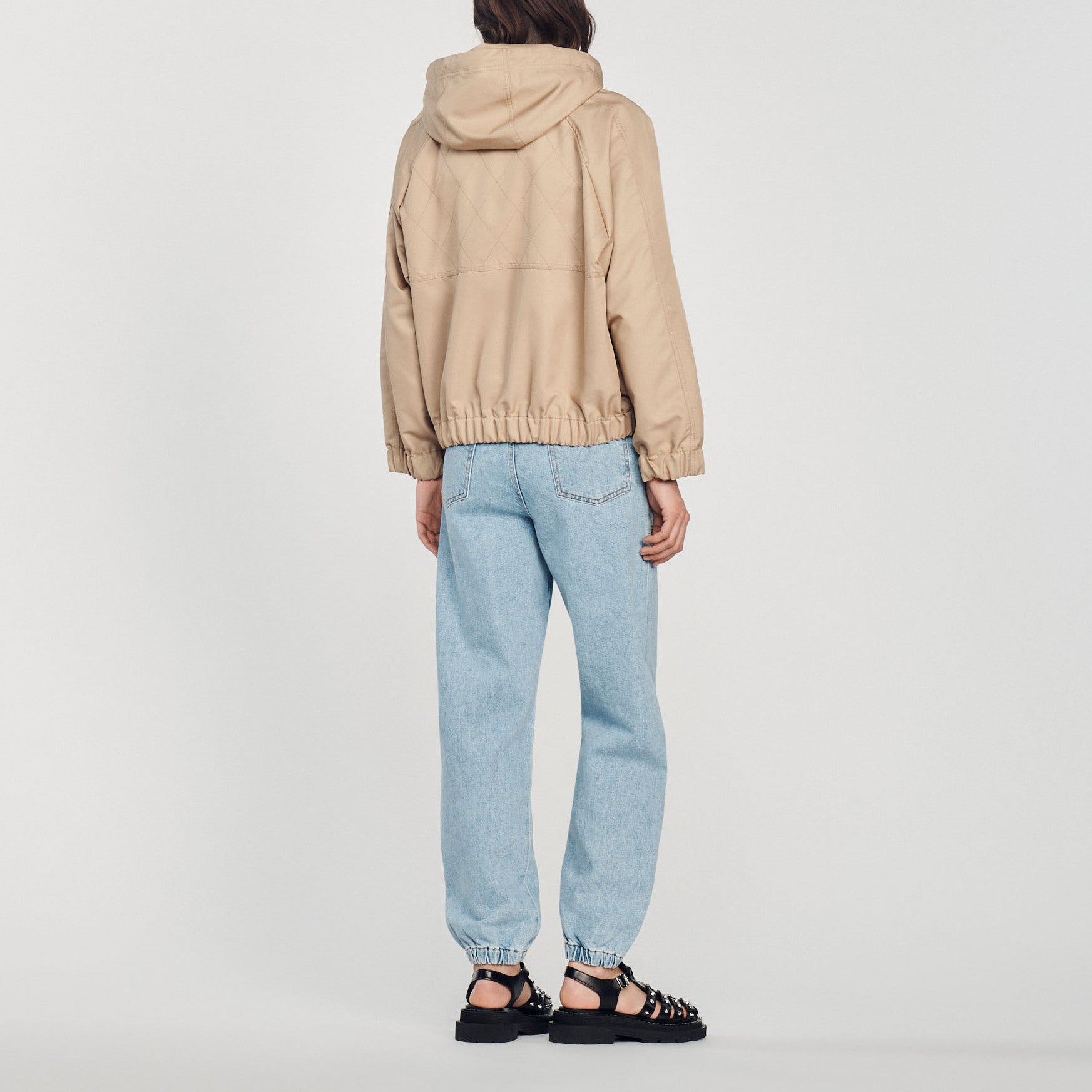 Parka à capuche Sandro seconde main