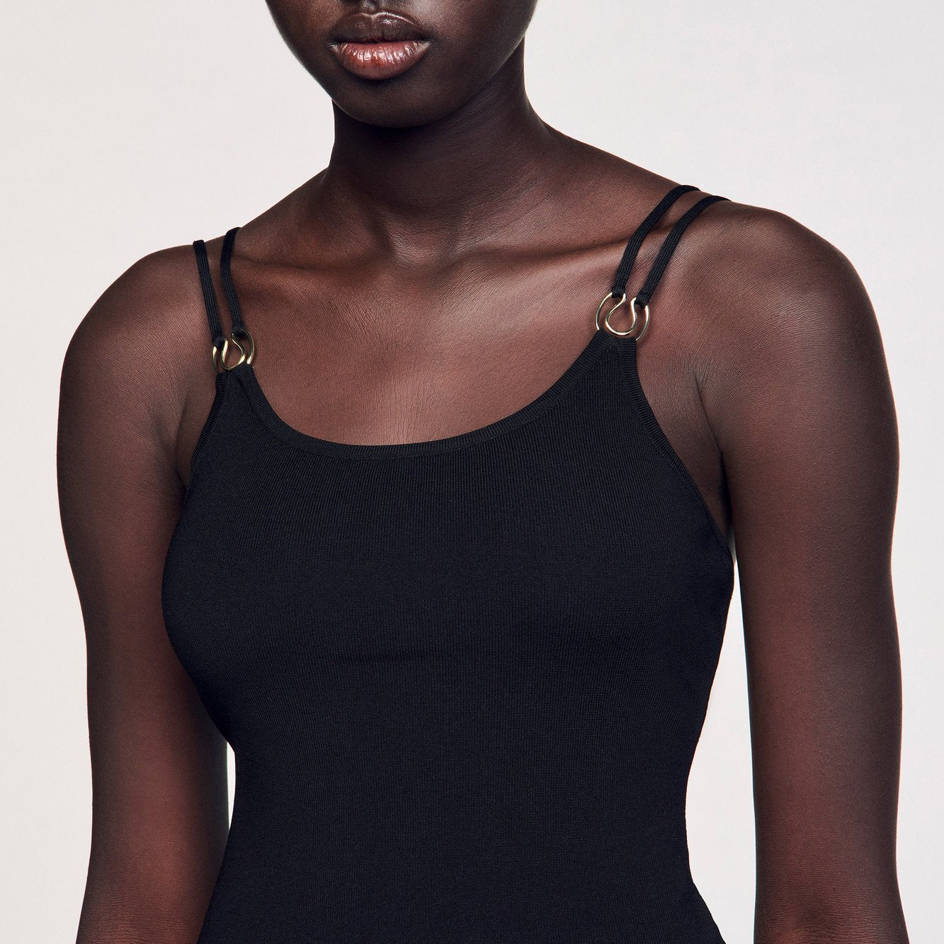 Body en maille à détail bijou Sandro seconde main