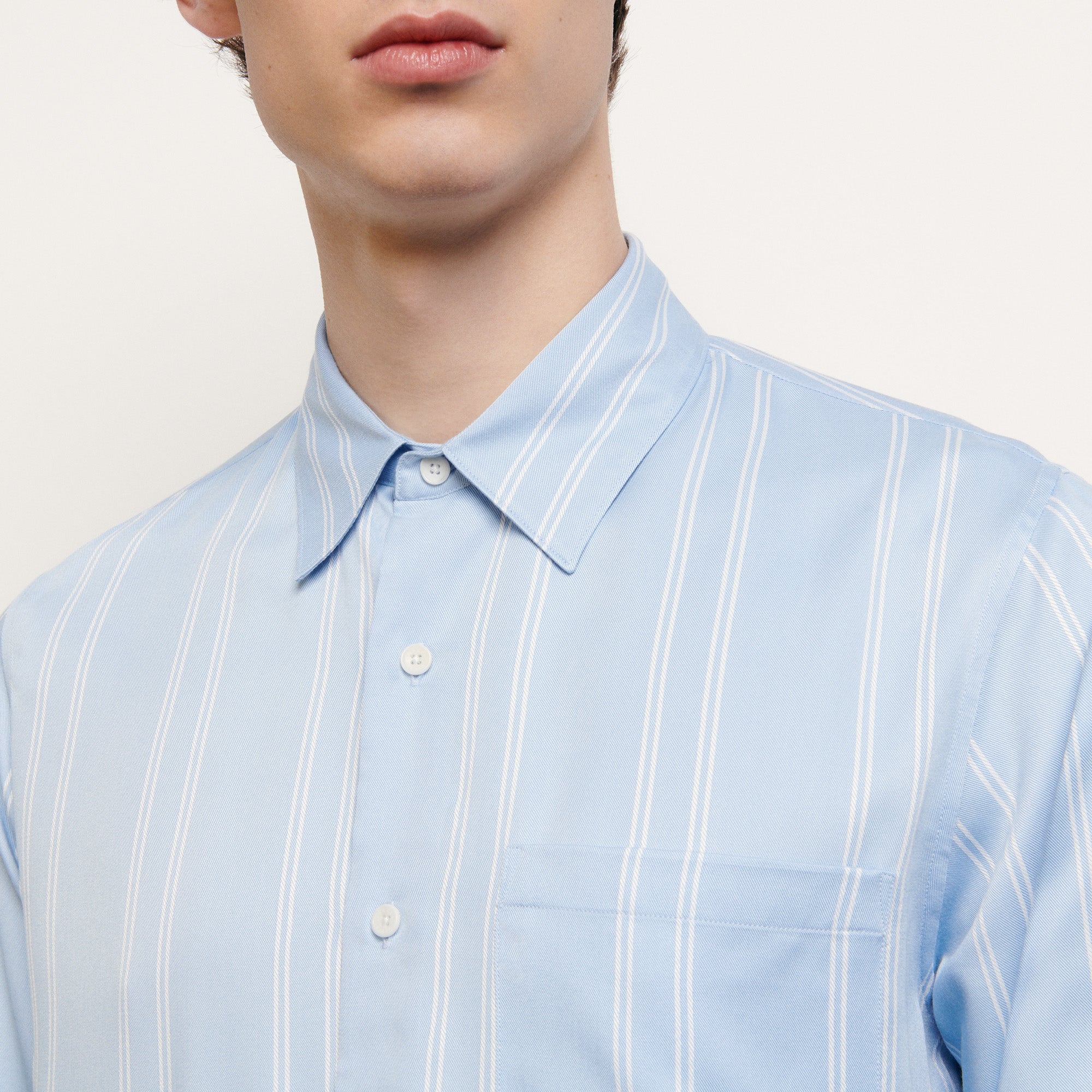 Chemise fluide rayée Sandro seconde main