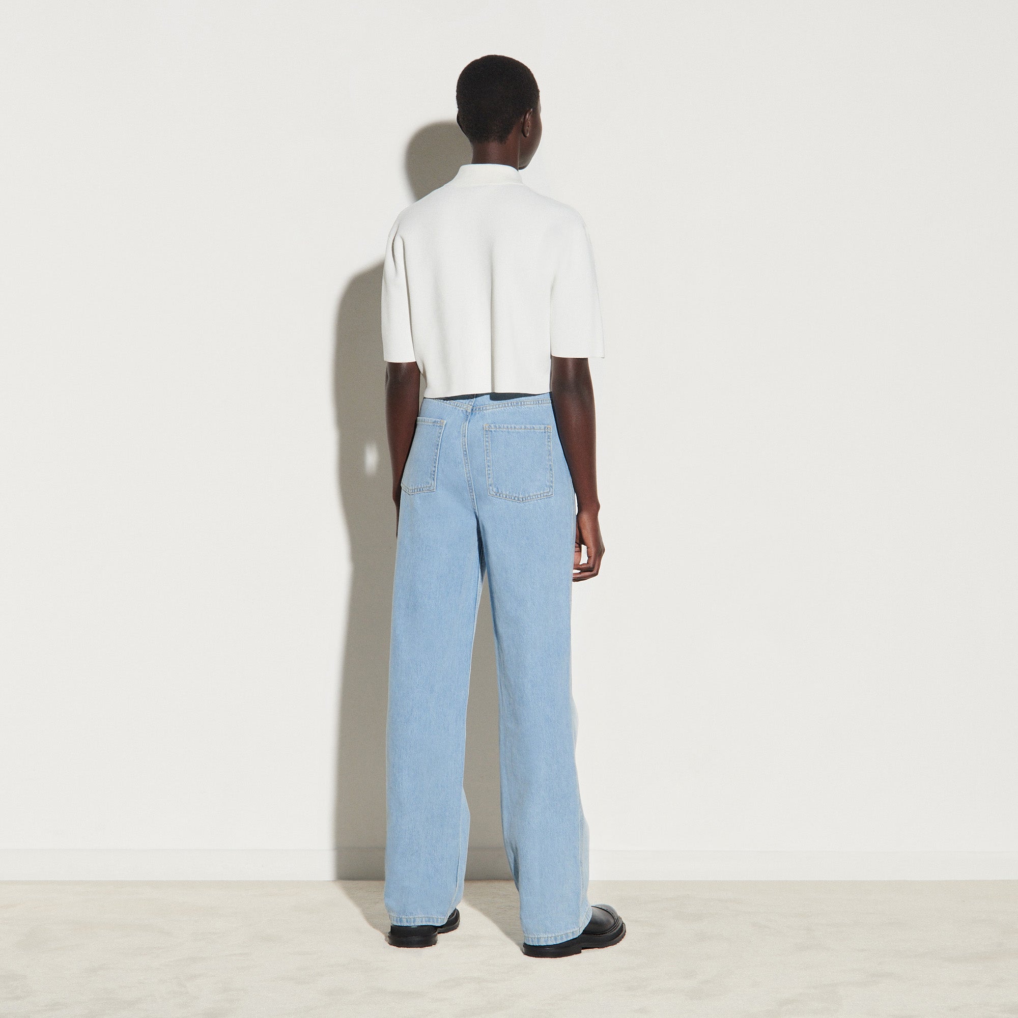 Cardigan court façon Chemise en Maille Sandro seconde main