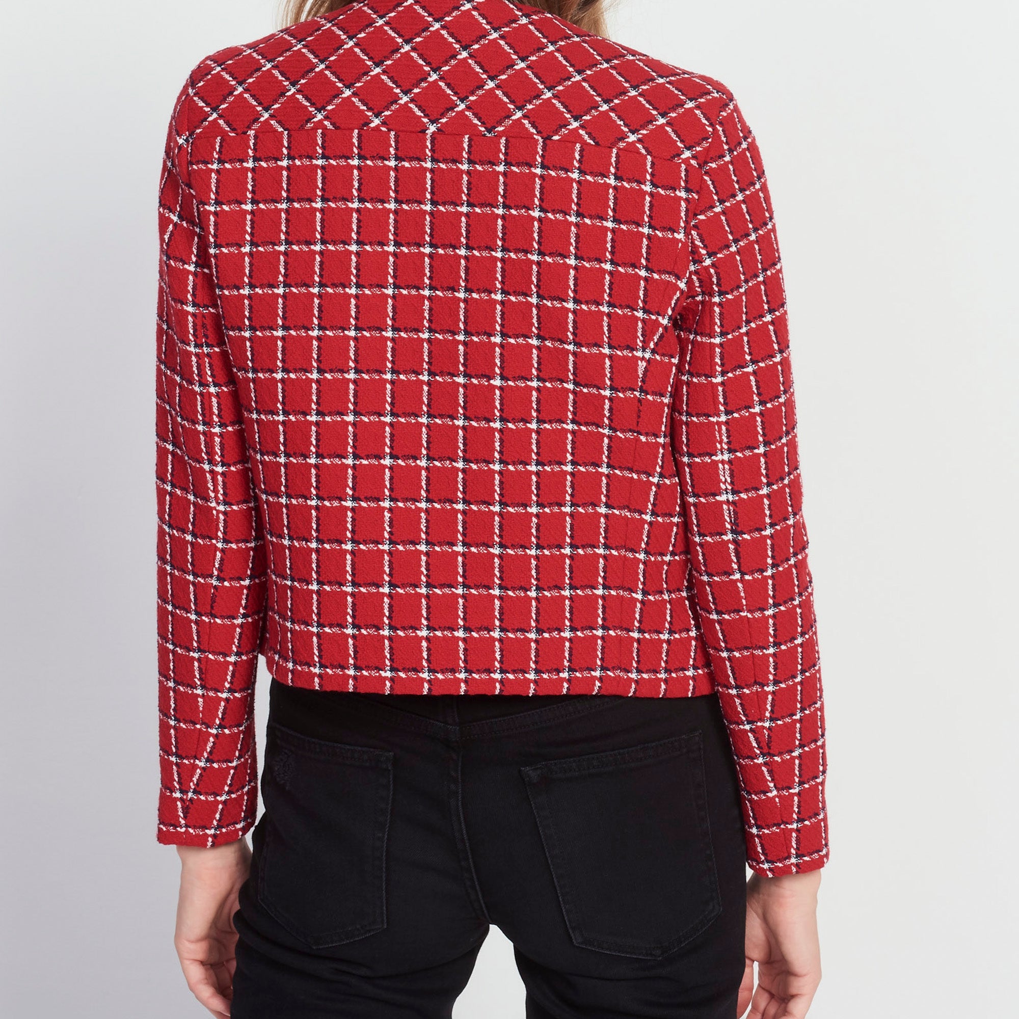 Veste courte imprimé Sandro seconde main