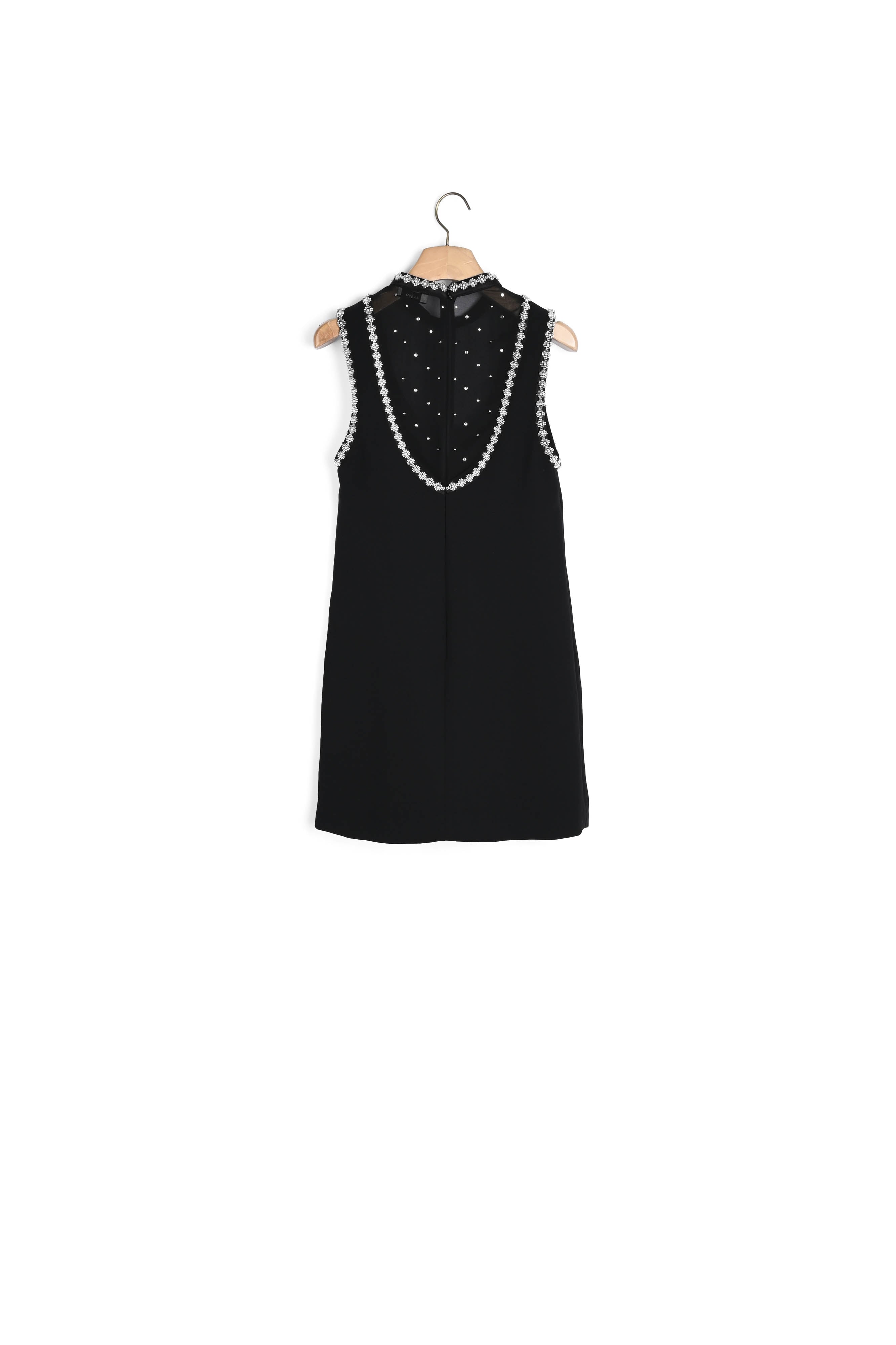 Robe courte encolure bijoux Sandro seconde main
