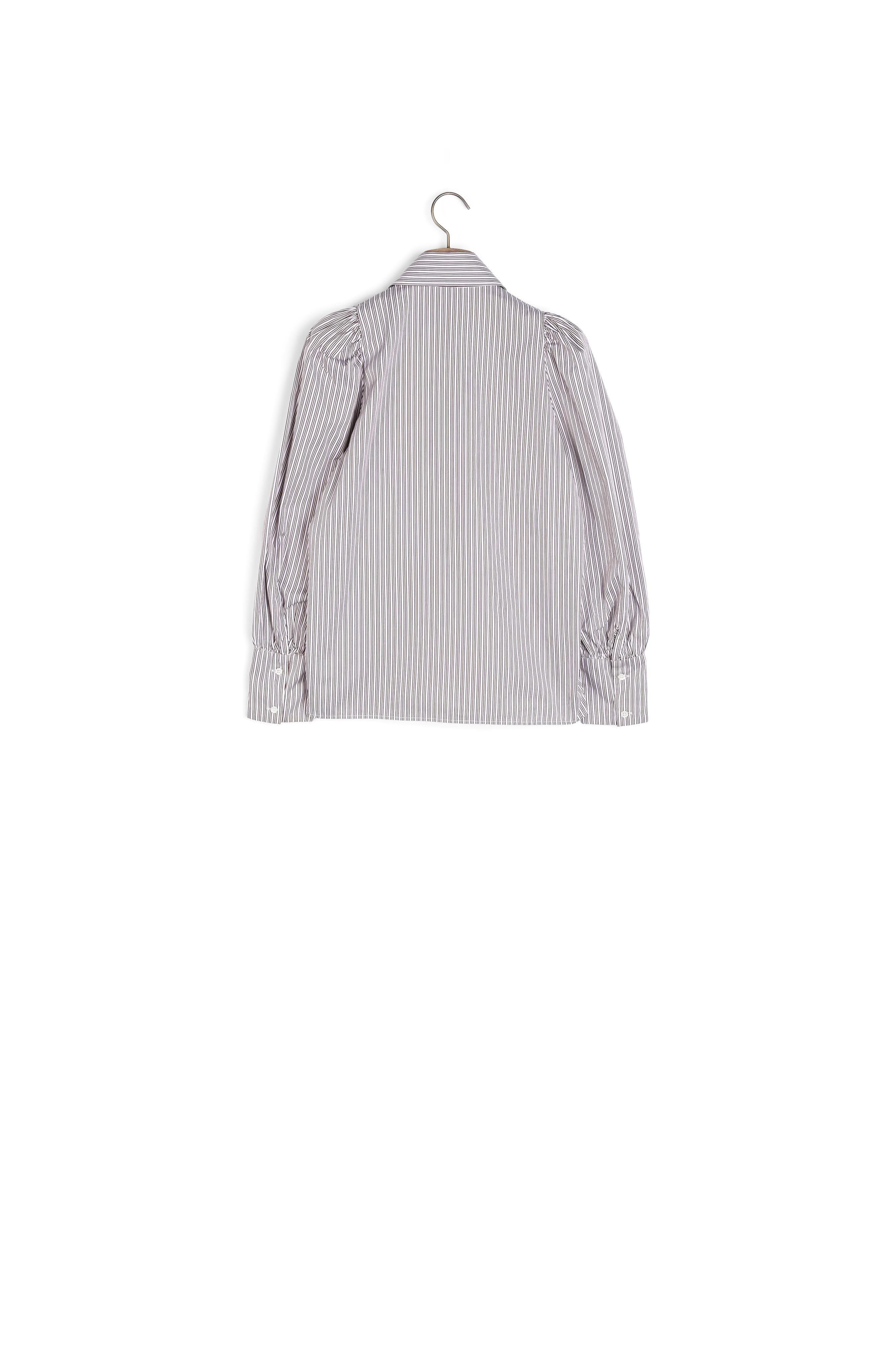 Chemise rayée à manches volumineuses Sandro seconde main