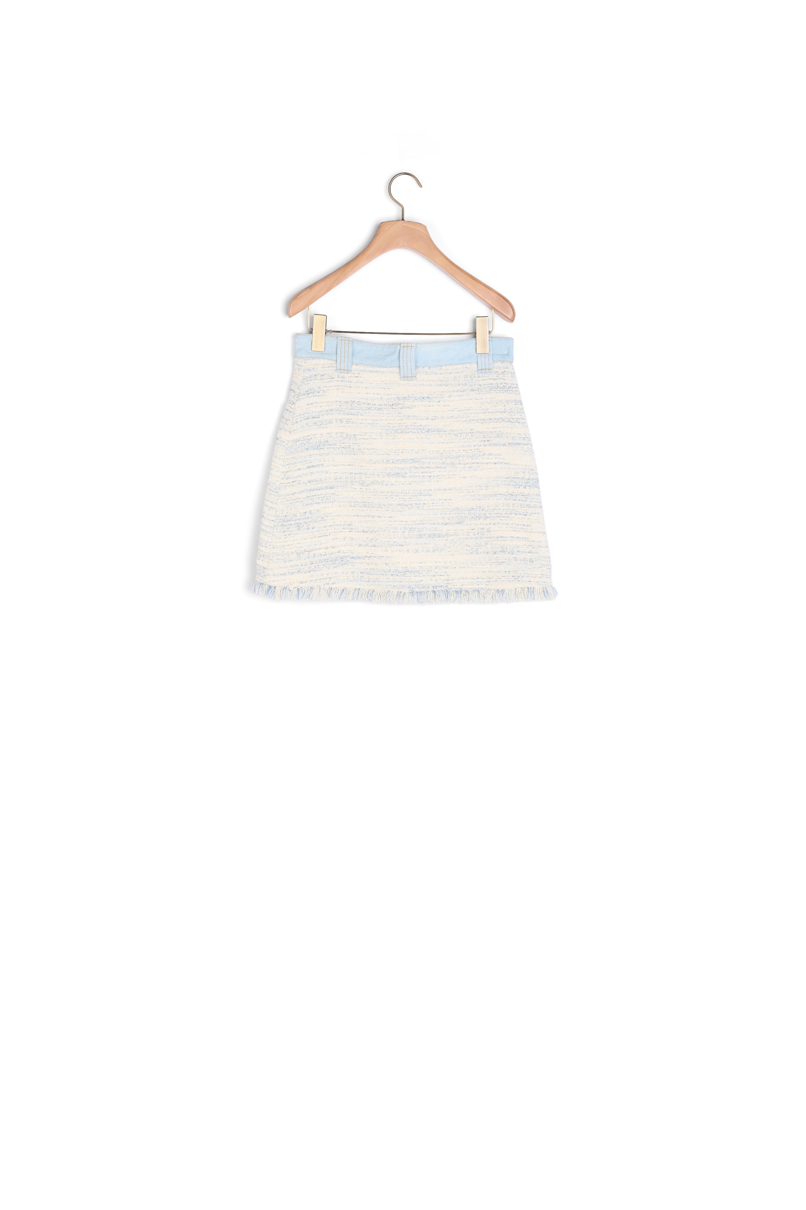 Jupe courte en tweed Sandro seconde main