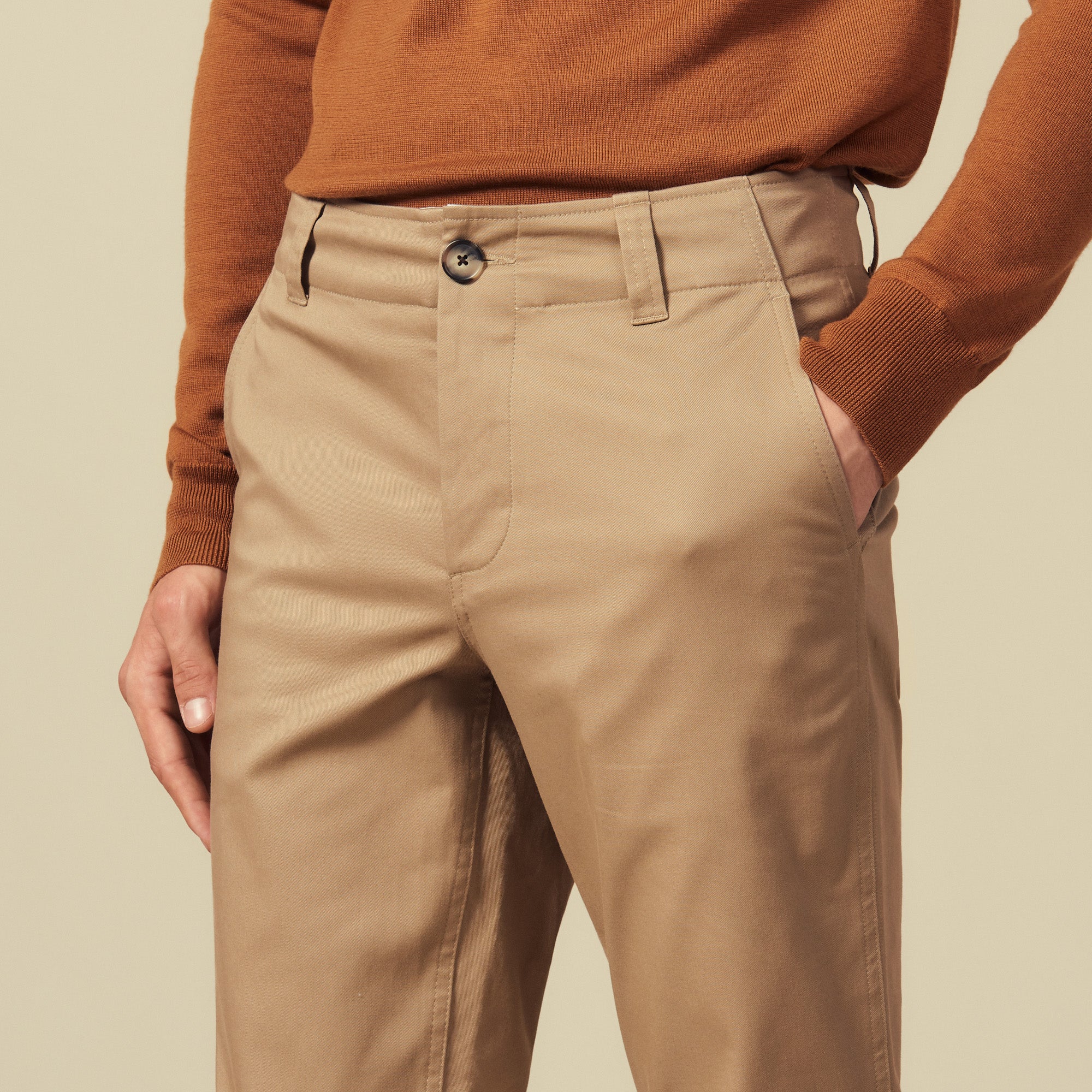 Chino en coton Sandro seconde main