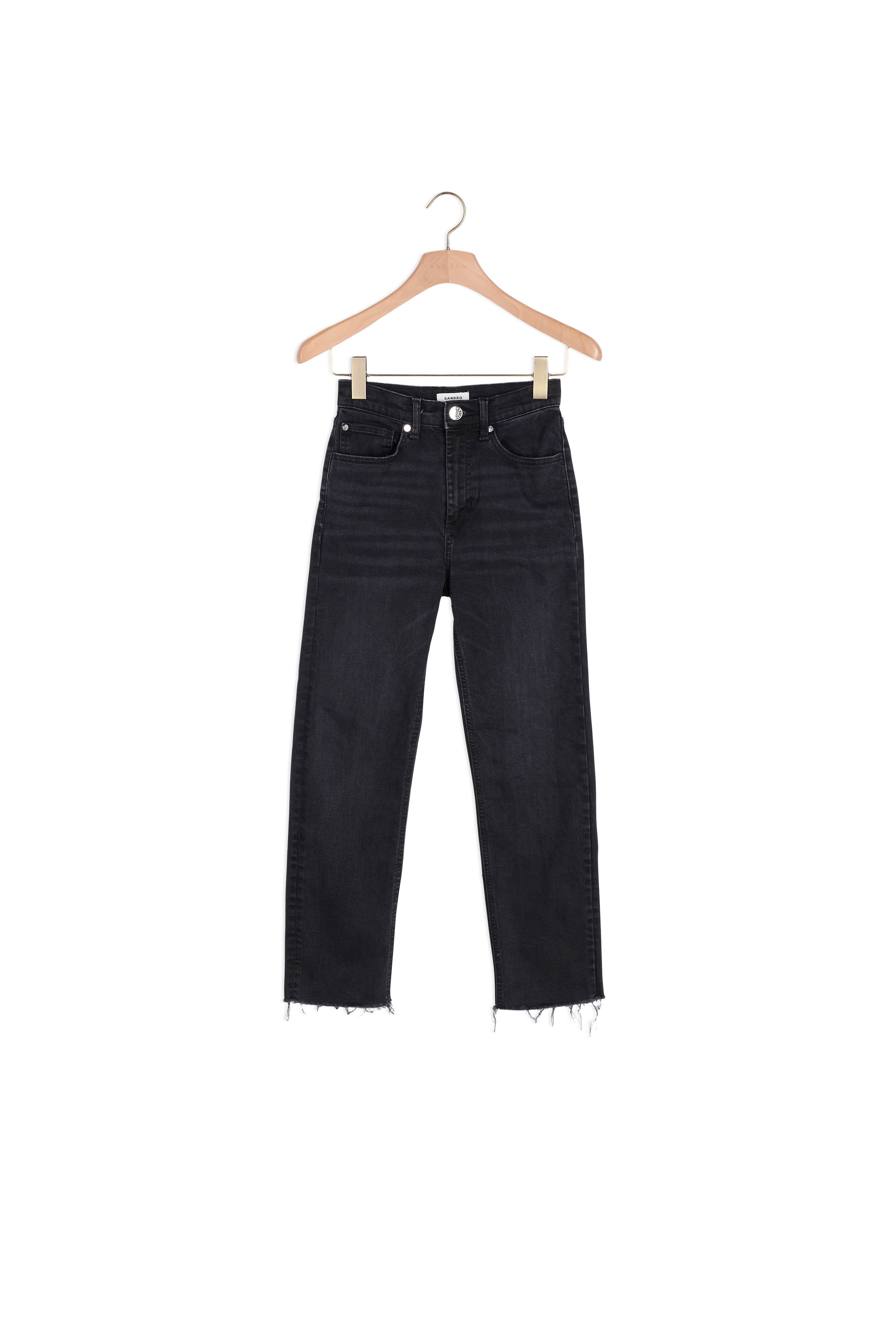 Jean droit à bords francs Sandro seconde main