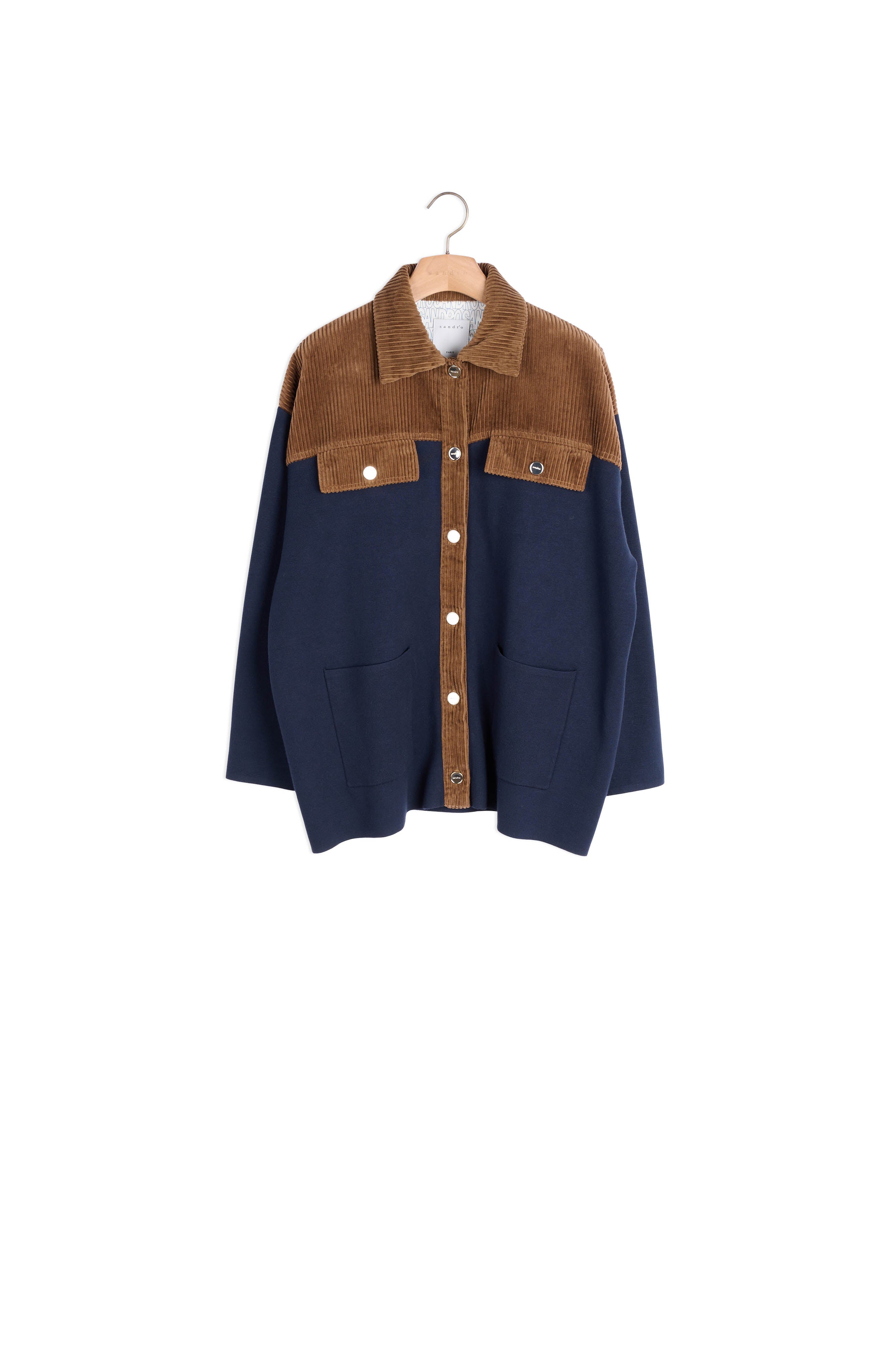 CARDIGAN Marine Sandro seconde main