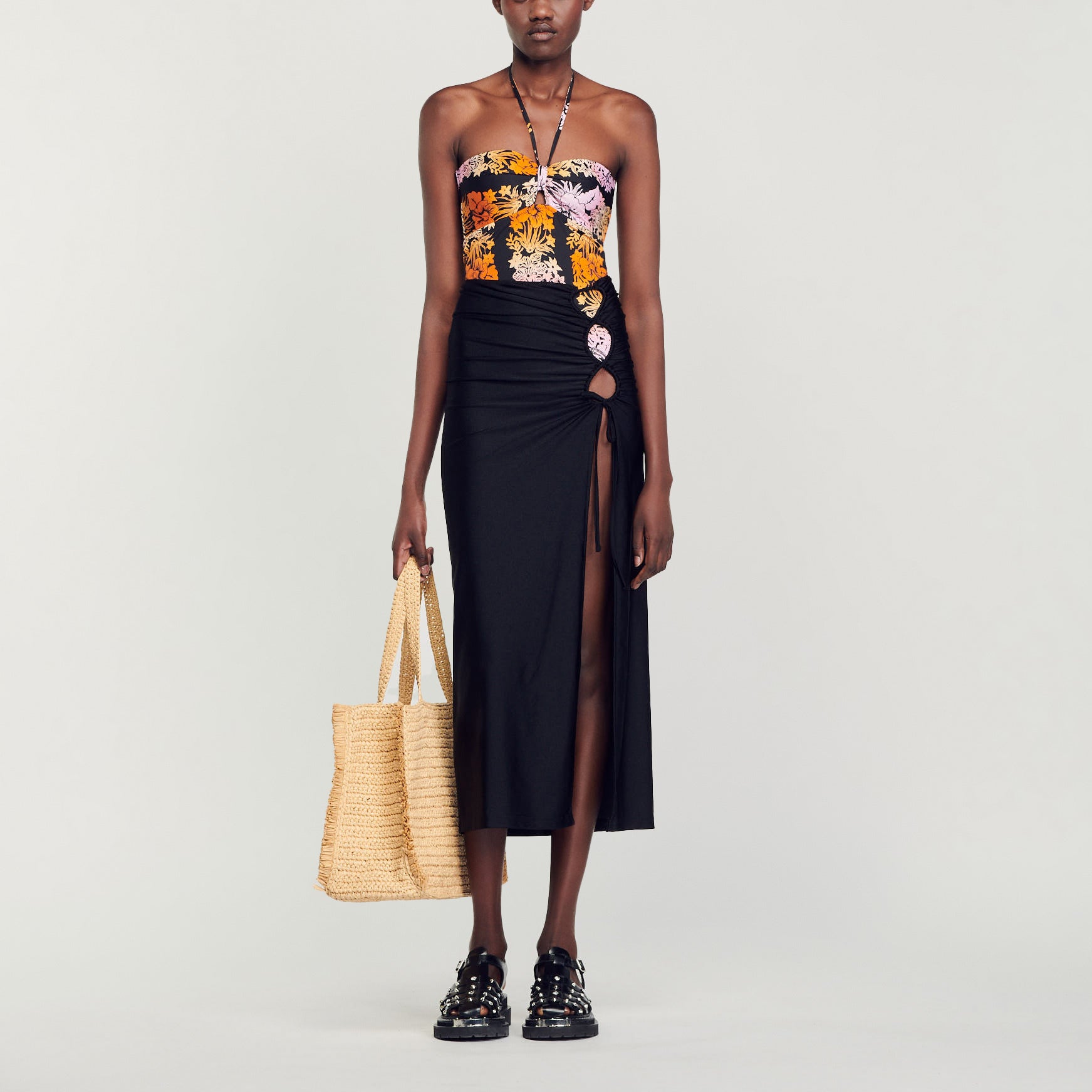 Jupe paréo Sandro seconde main