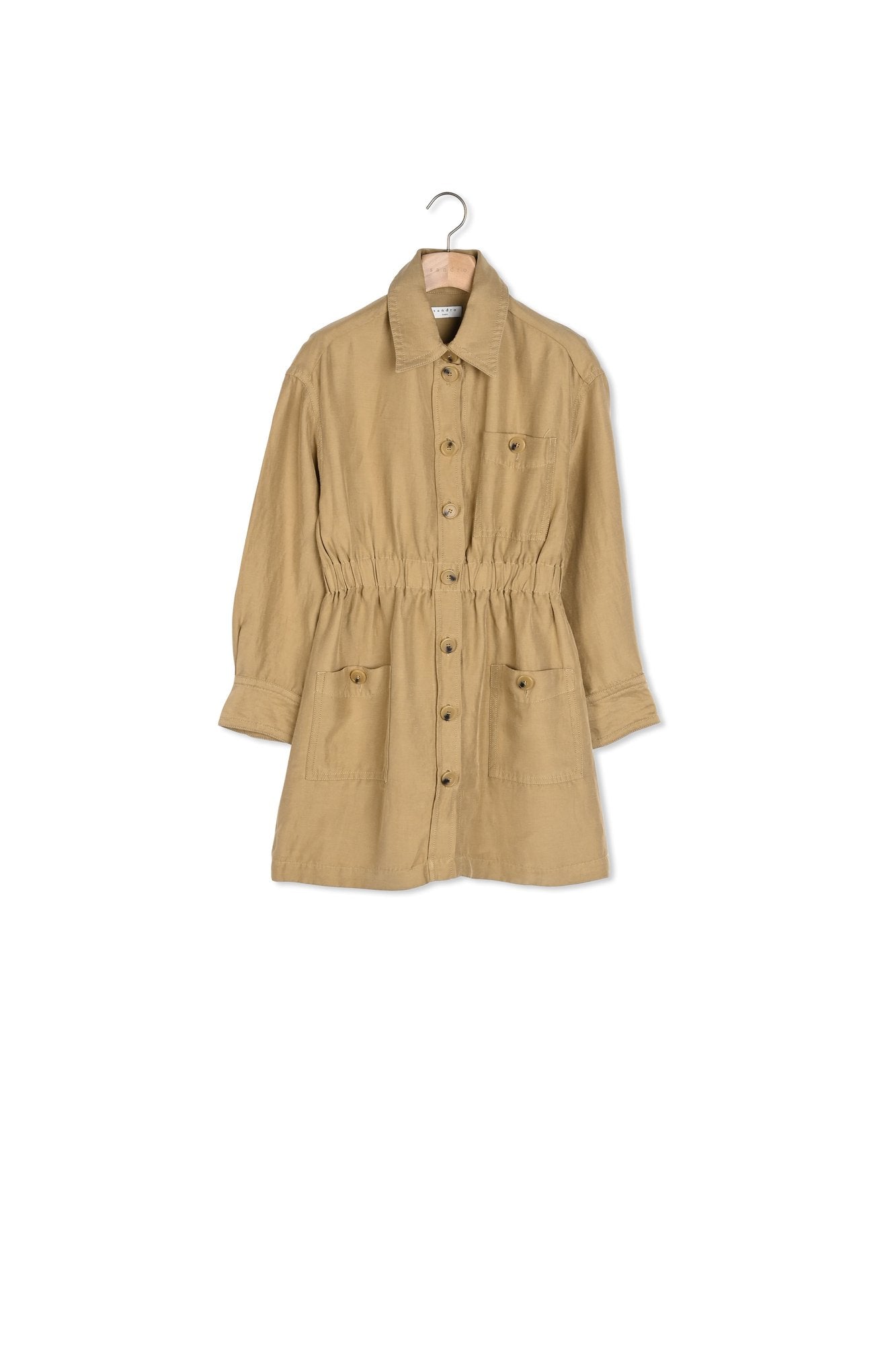 Robe façon Chemise Sandro seconde main