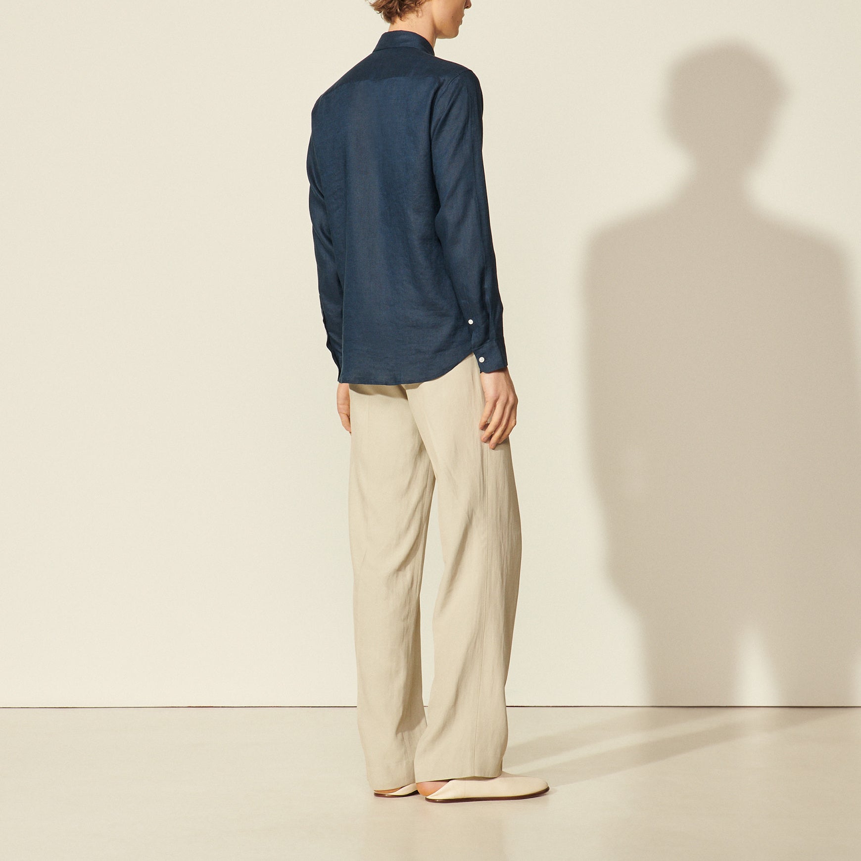 Chemise en lin Sandro seconde main