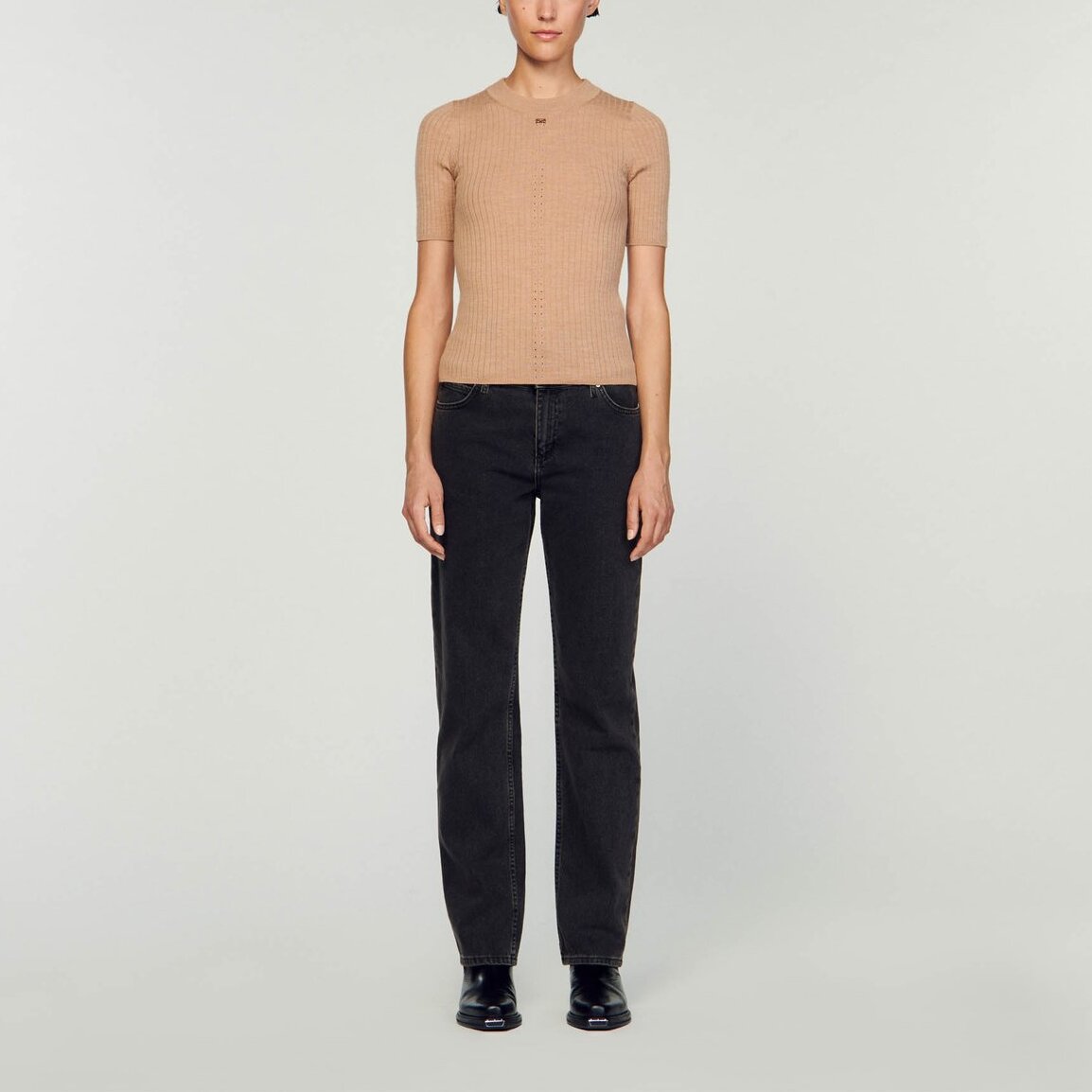 Pull Camel Sandro seconde main