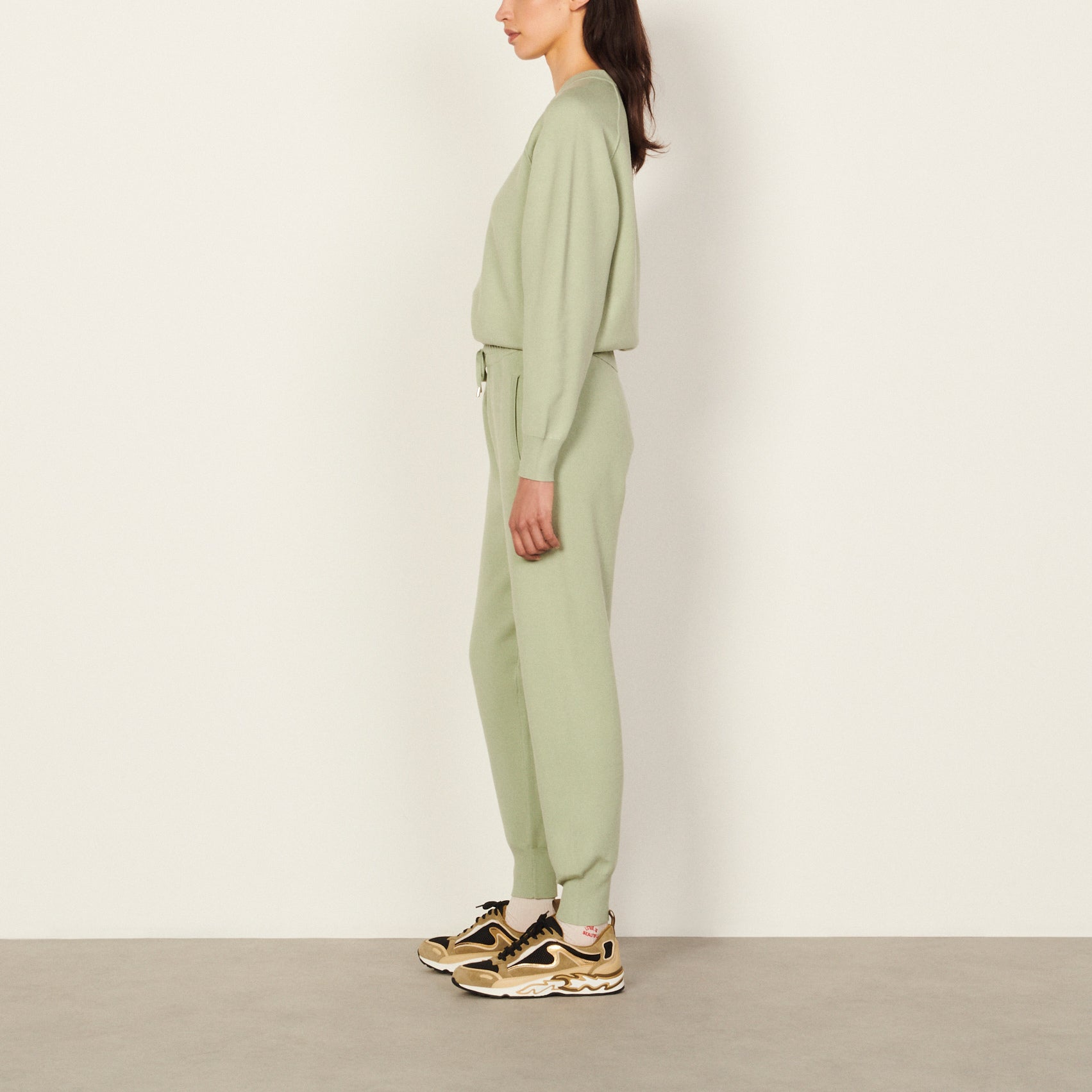 Jogging en Maille avec broderie Sandro seconde main