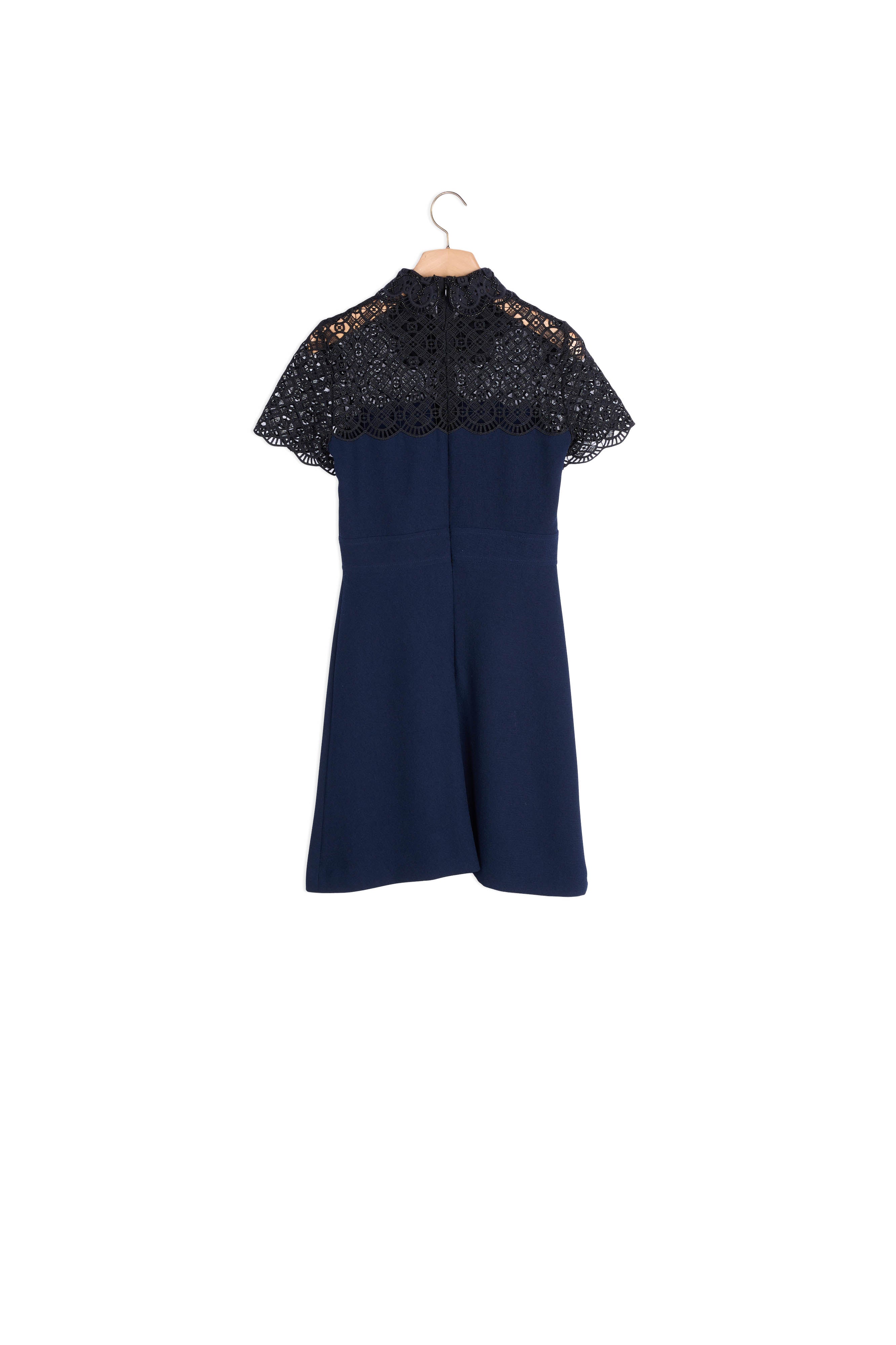 Robe courte col Claudine Sandro seconde main