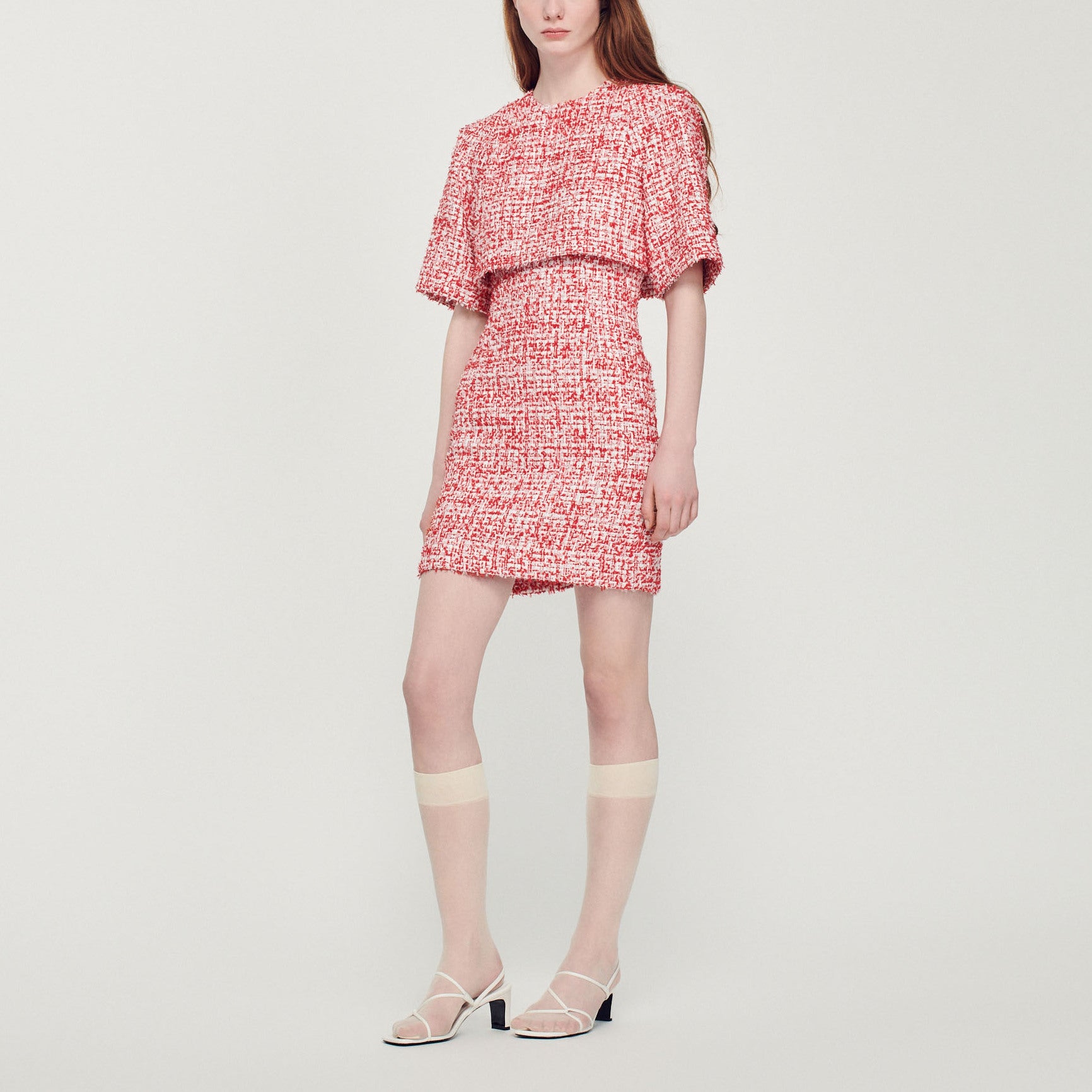 Robe en tweed Sandro seconde main