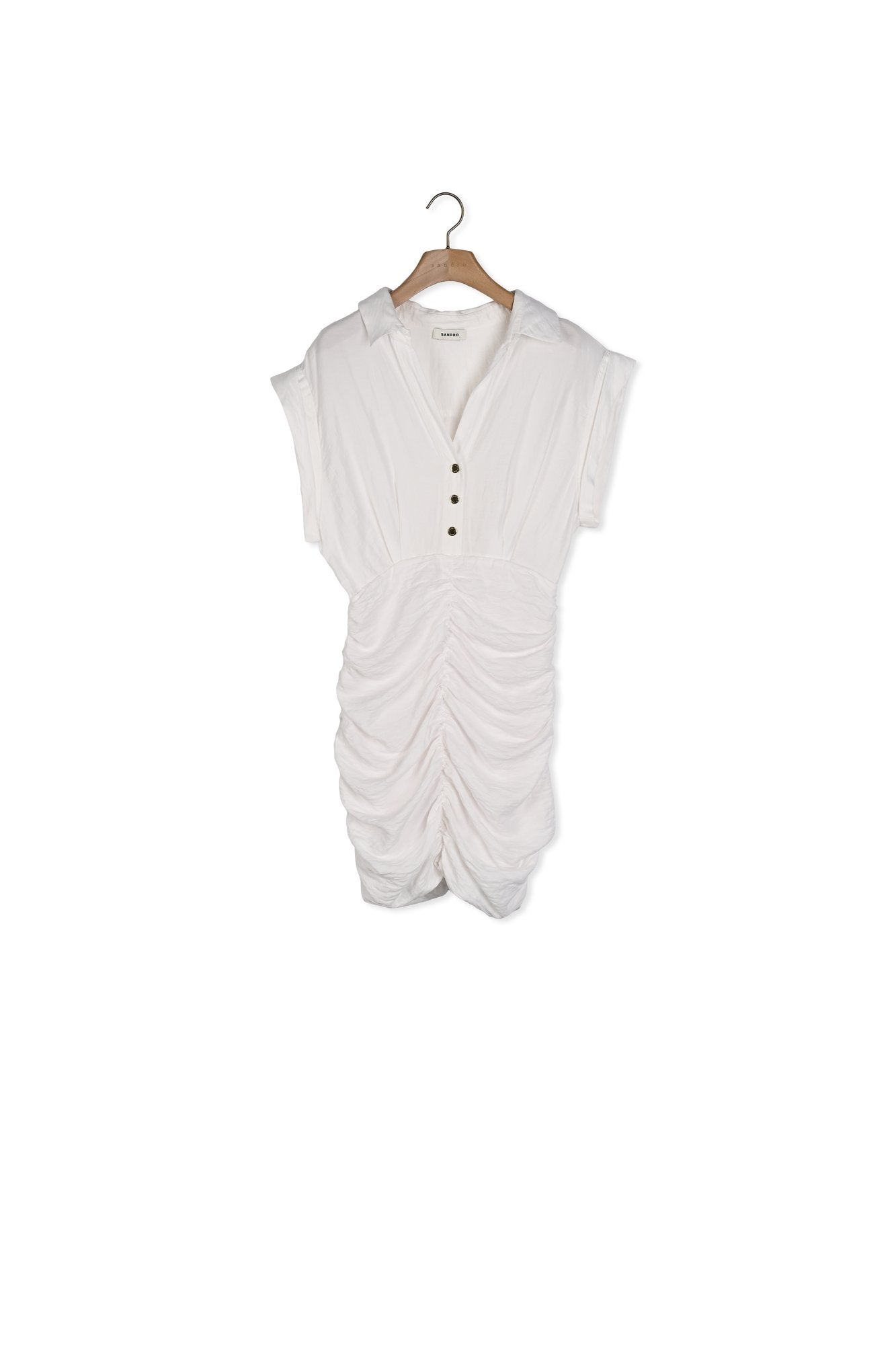 Robe courte drapée Sandro seconde main