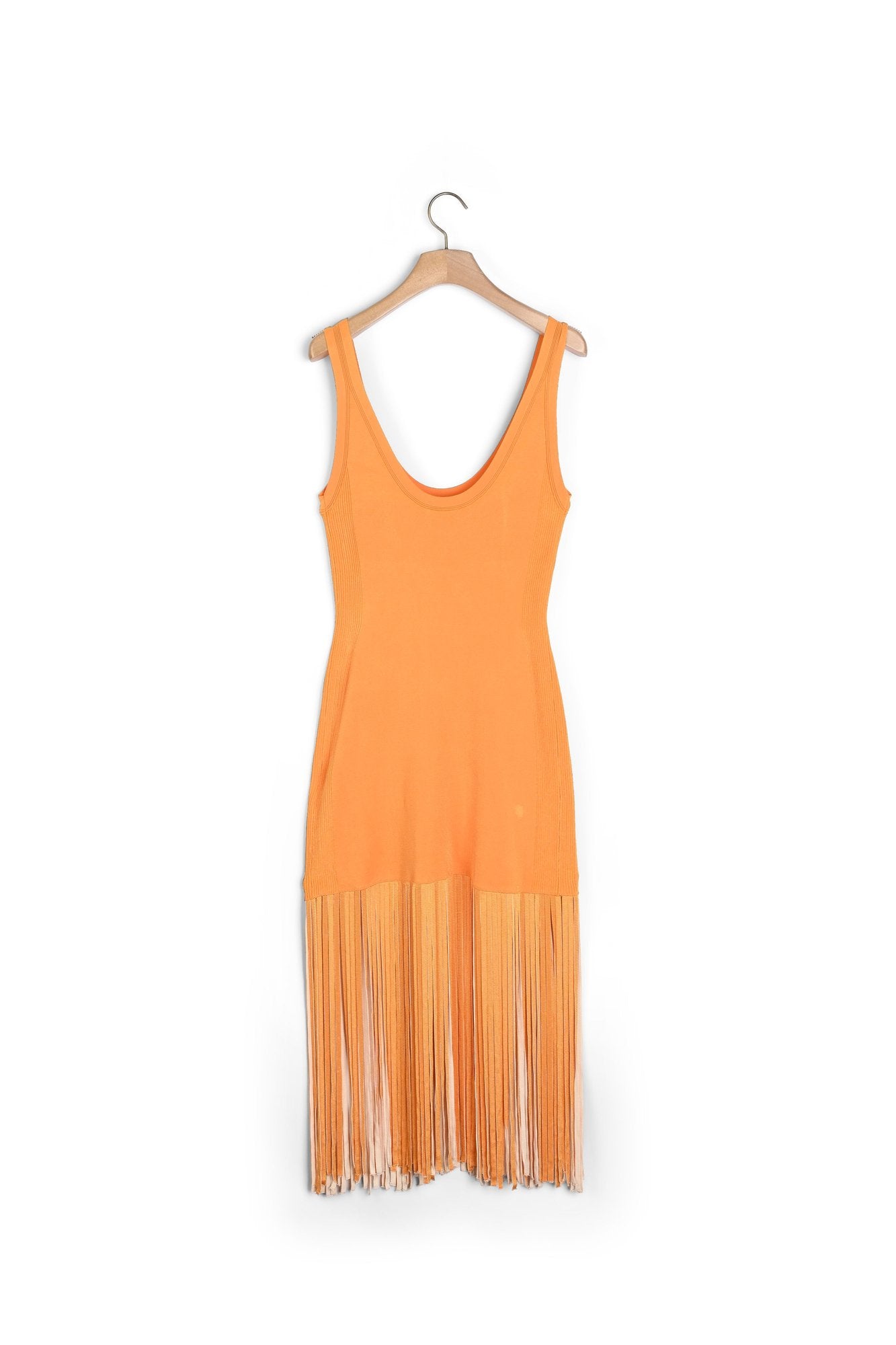 Robe en Maille frangée Sandro seconde main