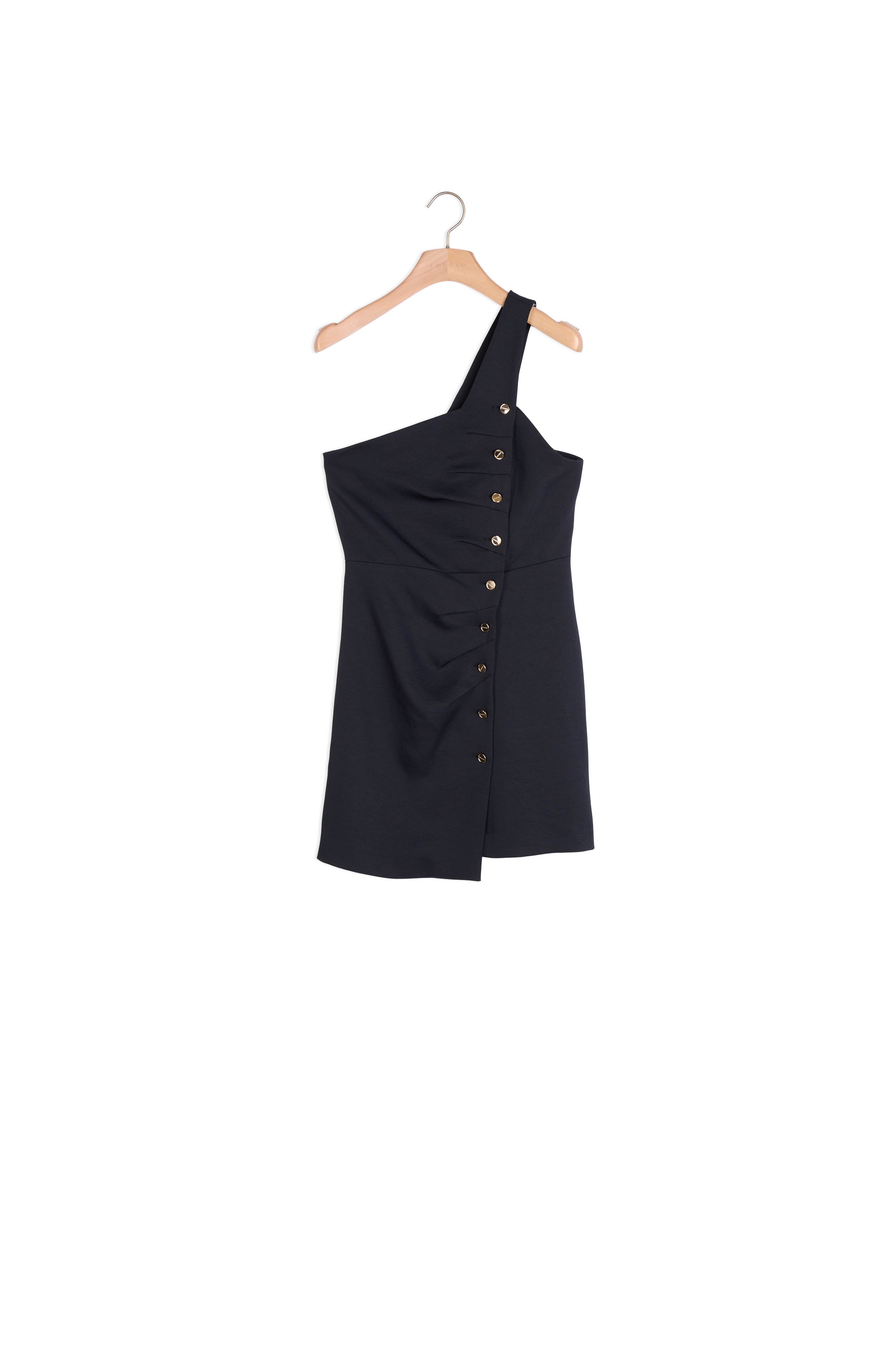 Robe courte asymétrique Sandro seconde main