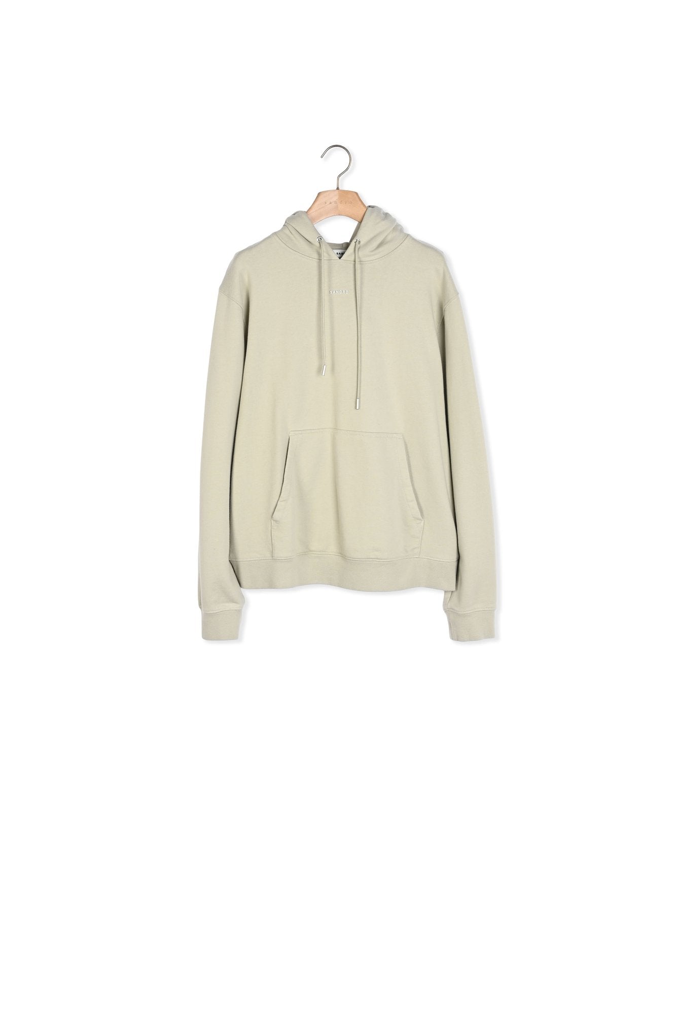 Sweatshirt à capuche avec logo Sandro seconde main