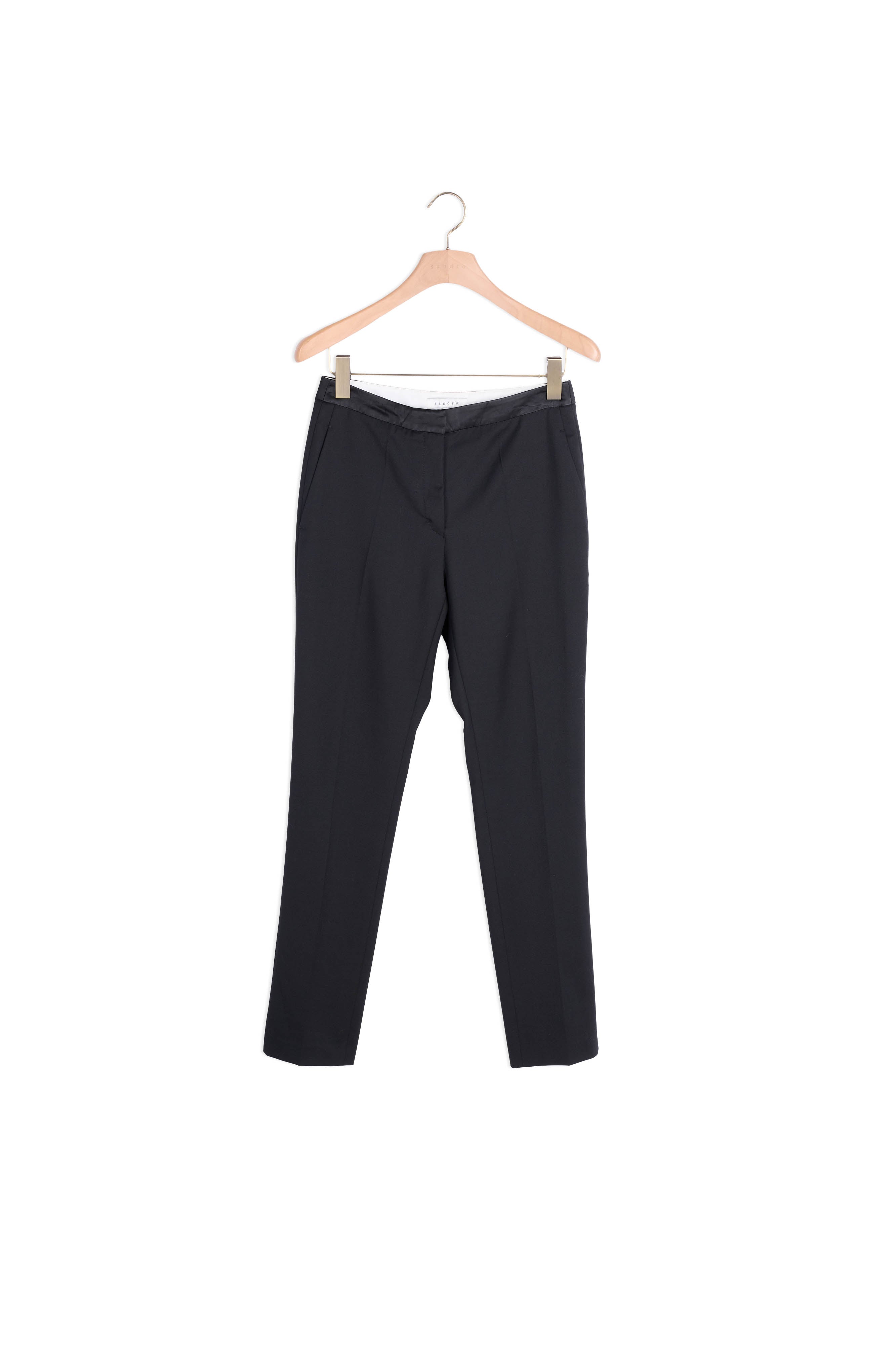 Pantalon Noir Sandro seconde main