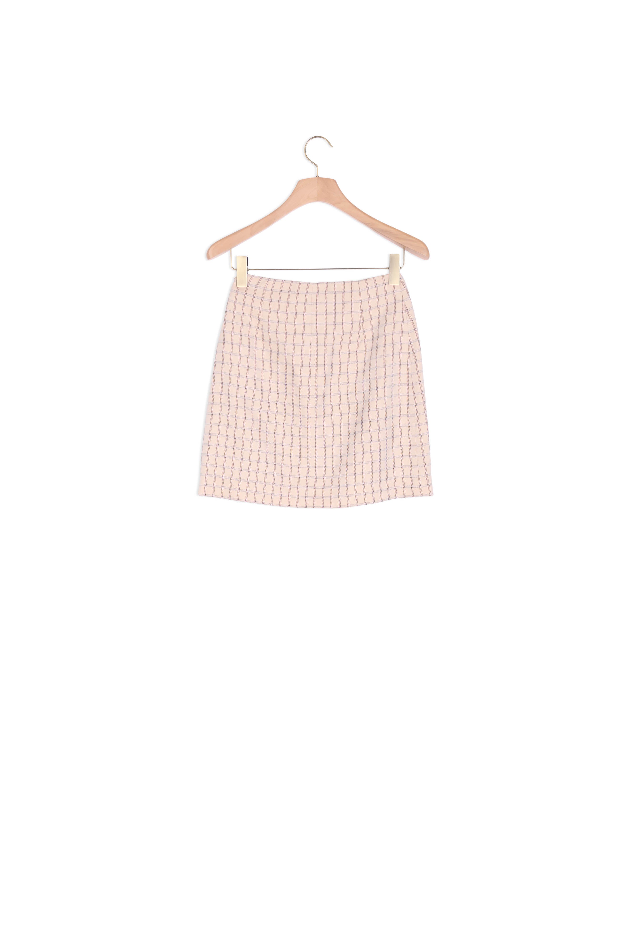 Jupe courte à carreaux Sandro seconde main