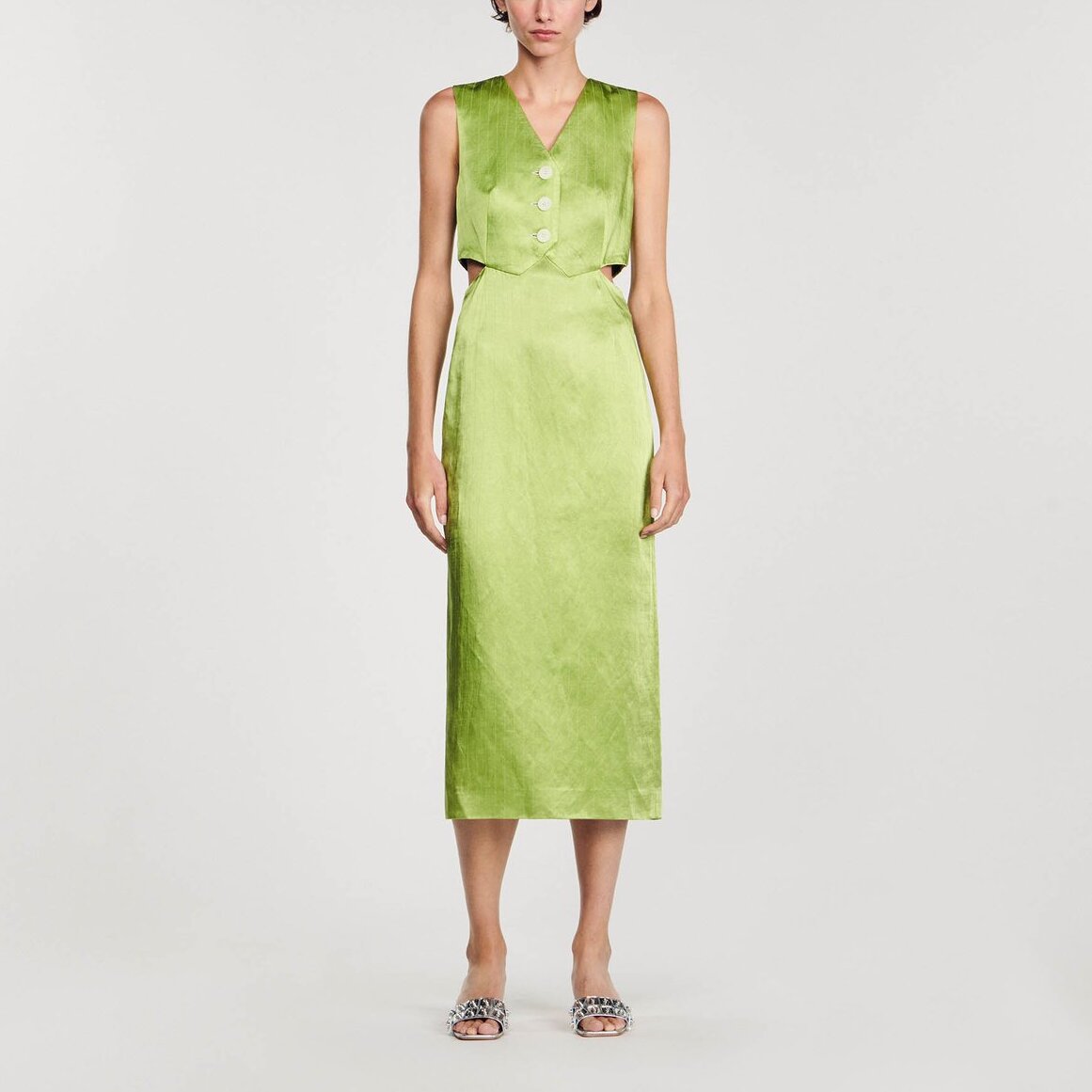 Robe midi 2 en 1 Sandro seconde main