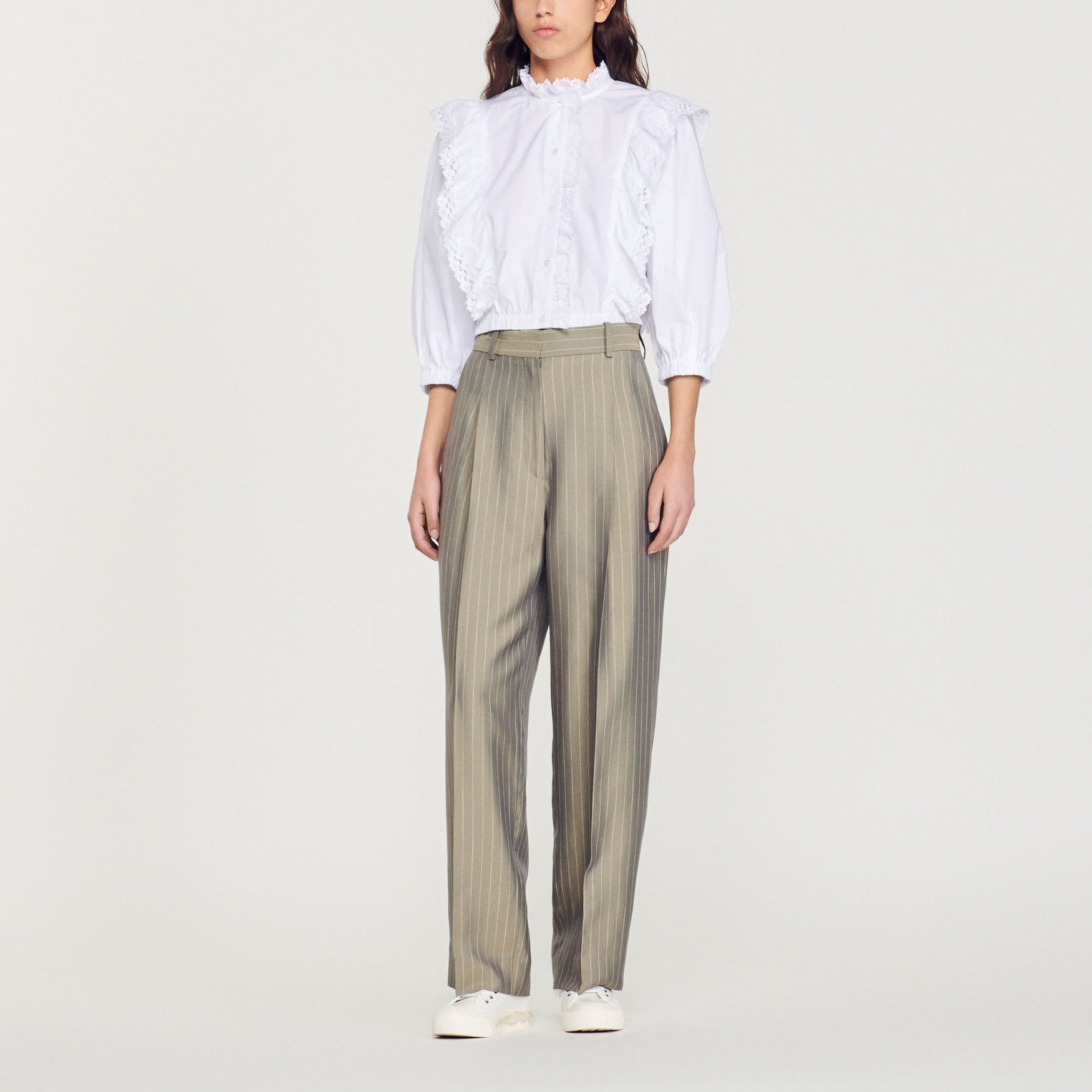 Pantalon de tailleur Sandro seconde main
