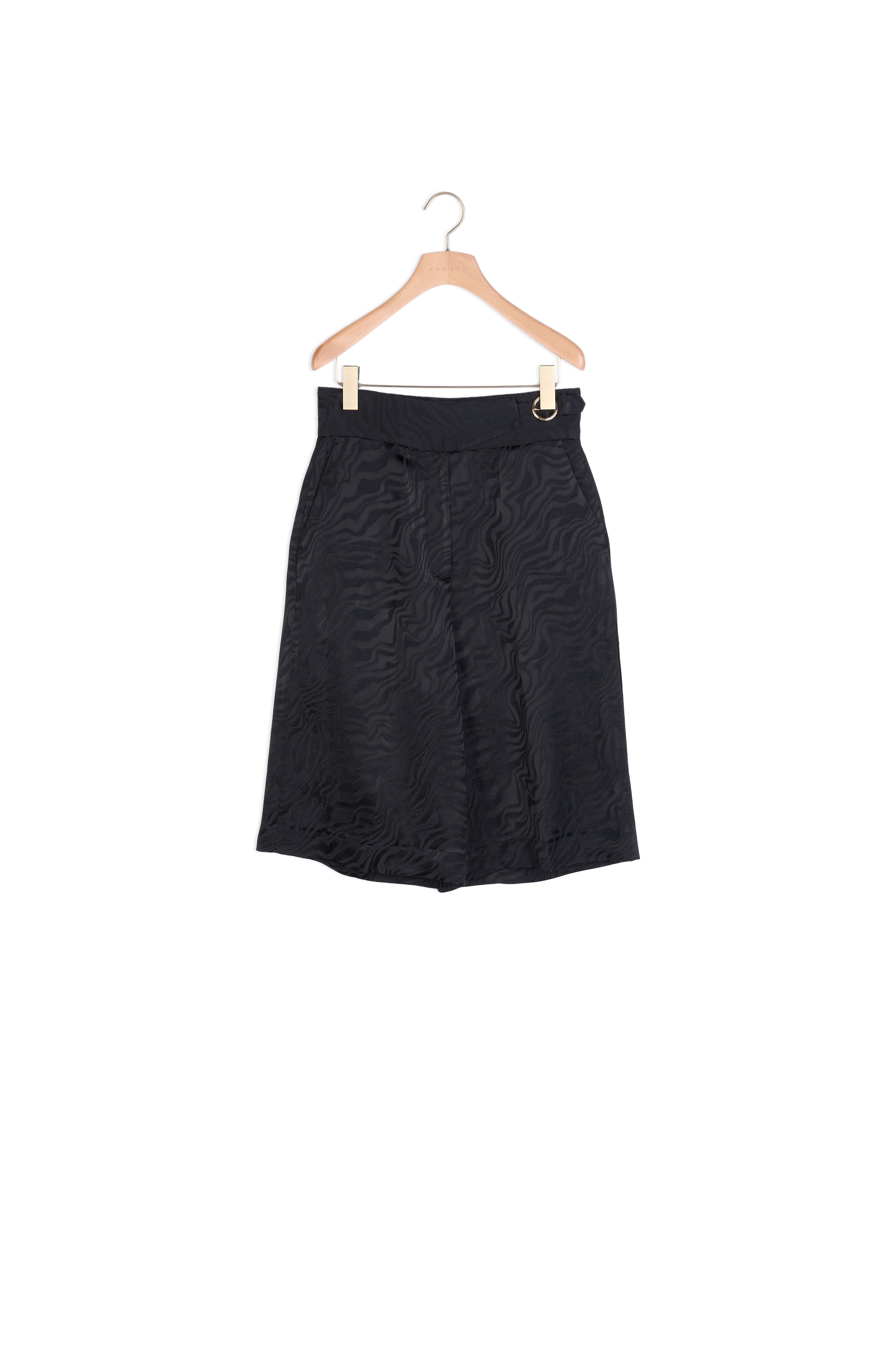 Jupe culotte en jacquard Sandro seconde main