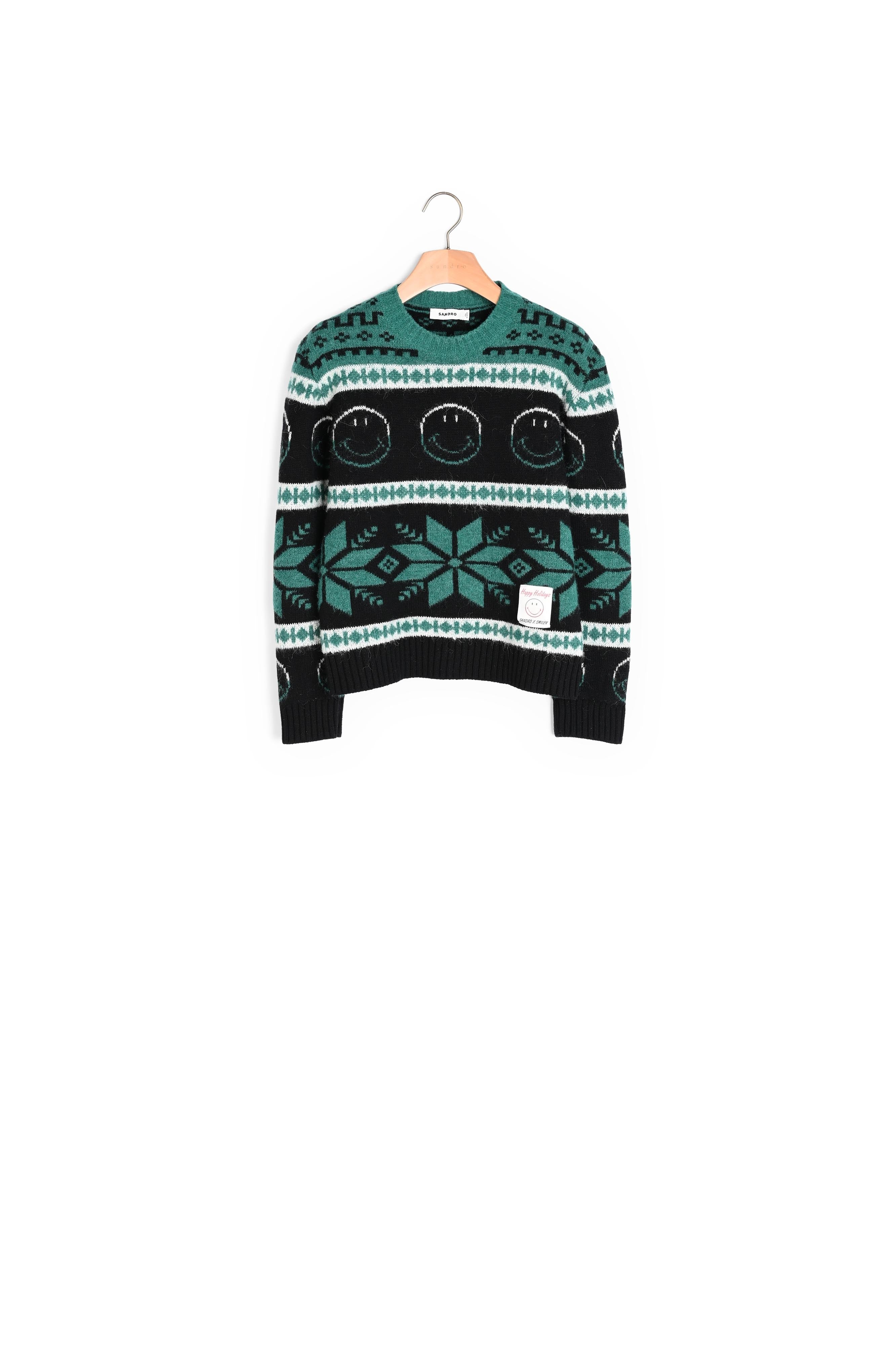 Pull Smiley Sandro seconde main