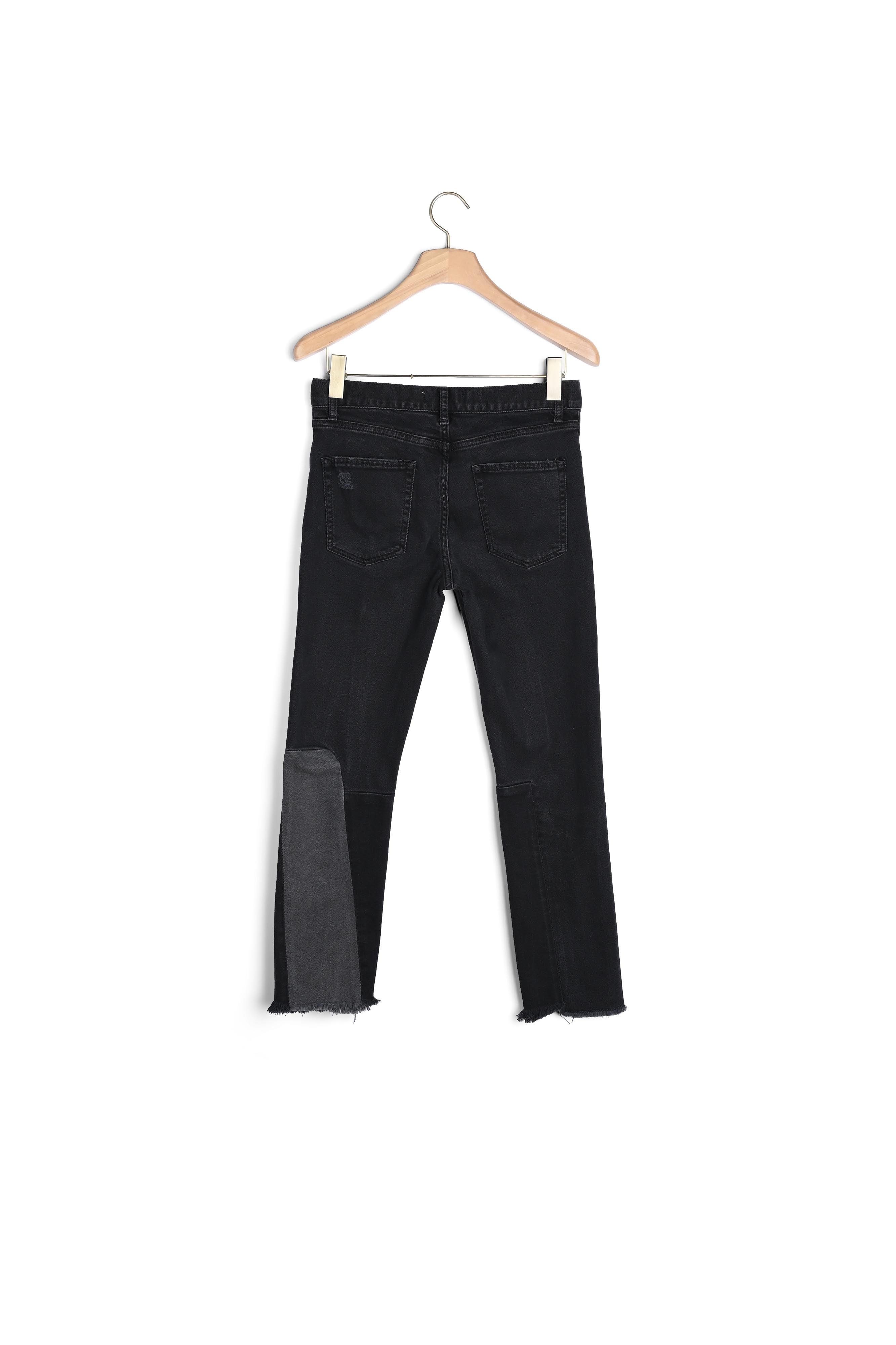 Jean avec patchwork de Jean Sandro seconde main