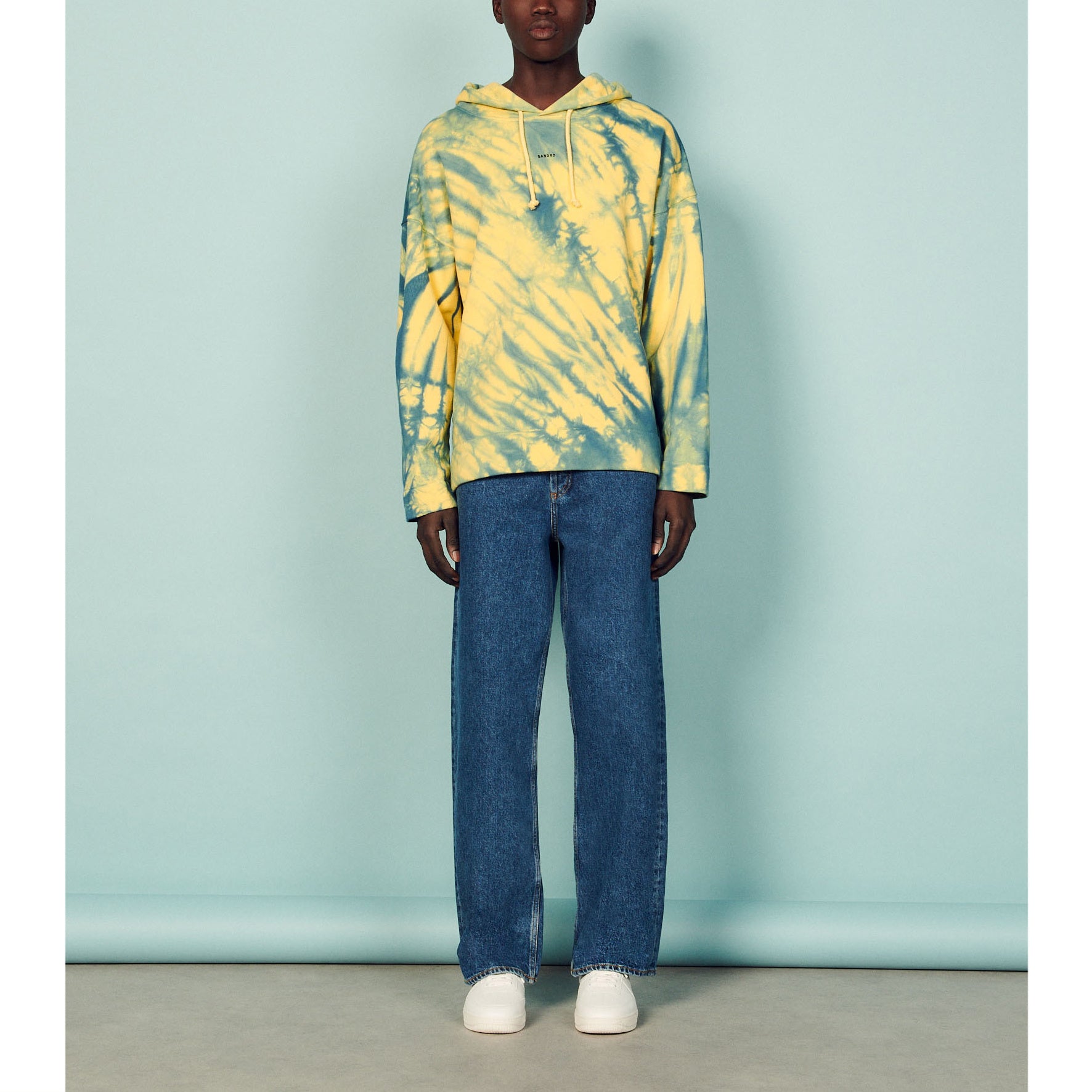 Hoodie tie and dye Sandro seconde main