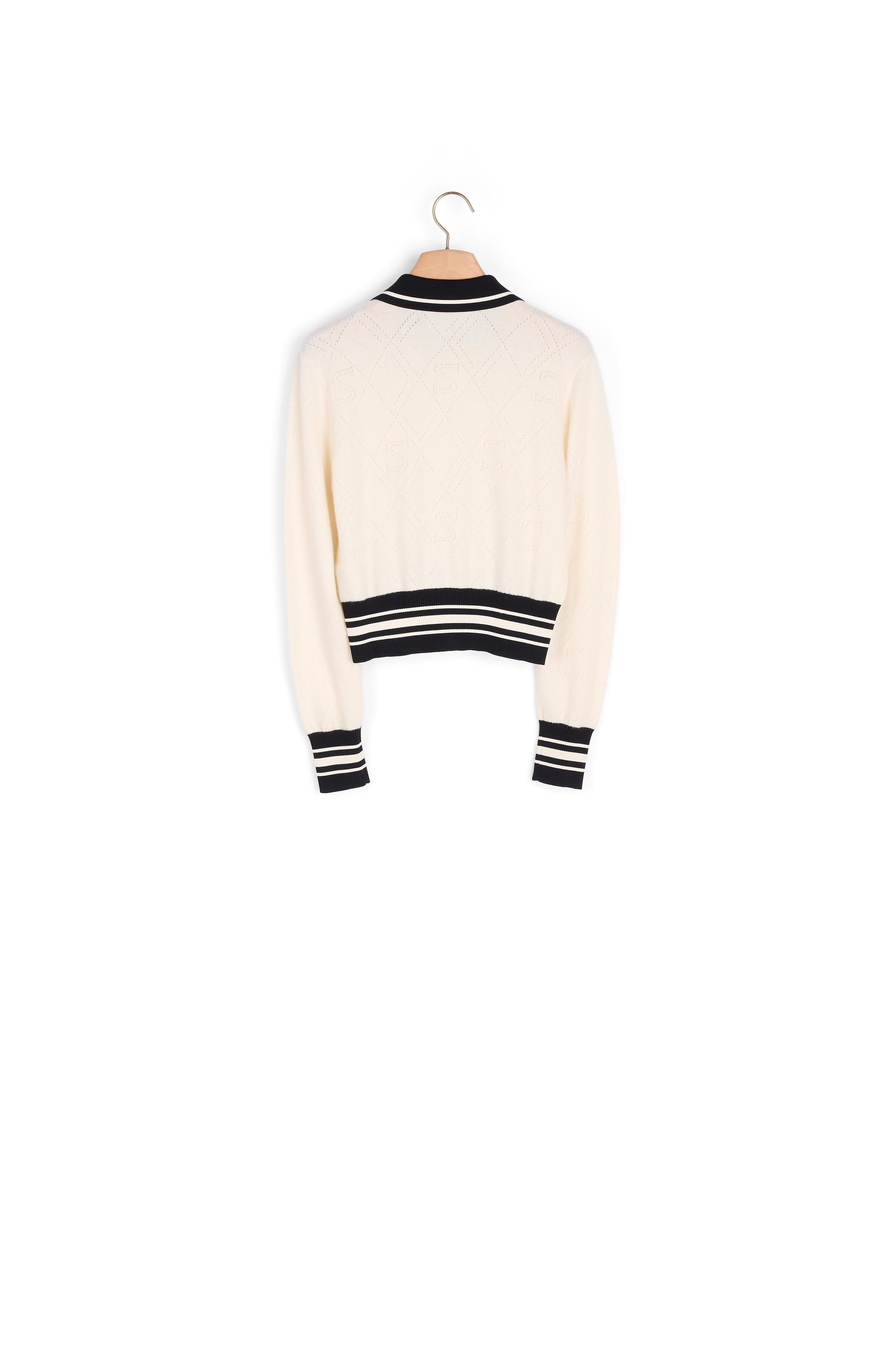 Cardigan bicolore Sandro seconde main