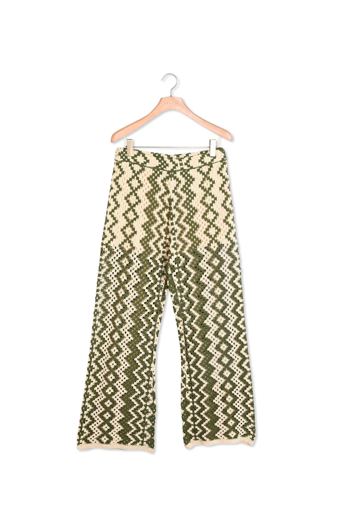 Pantalon en Maille Sandro seconde main