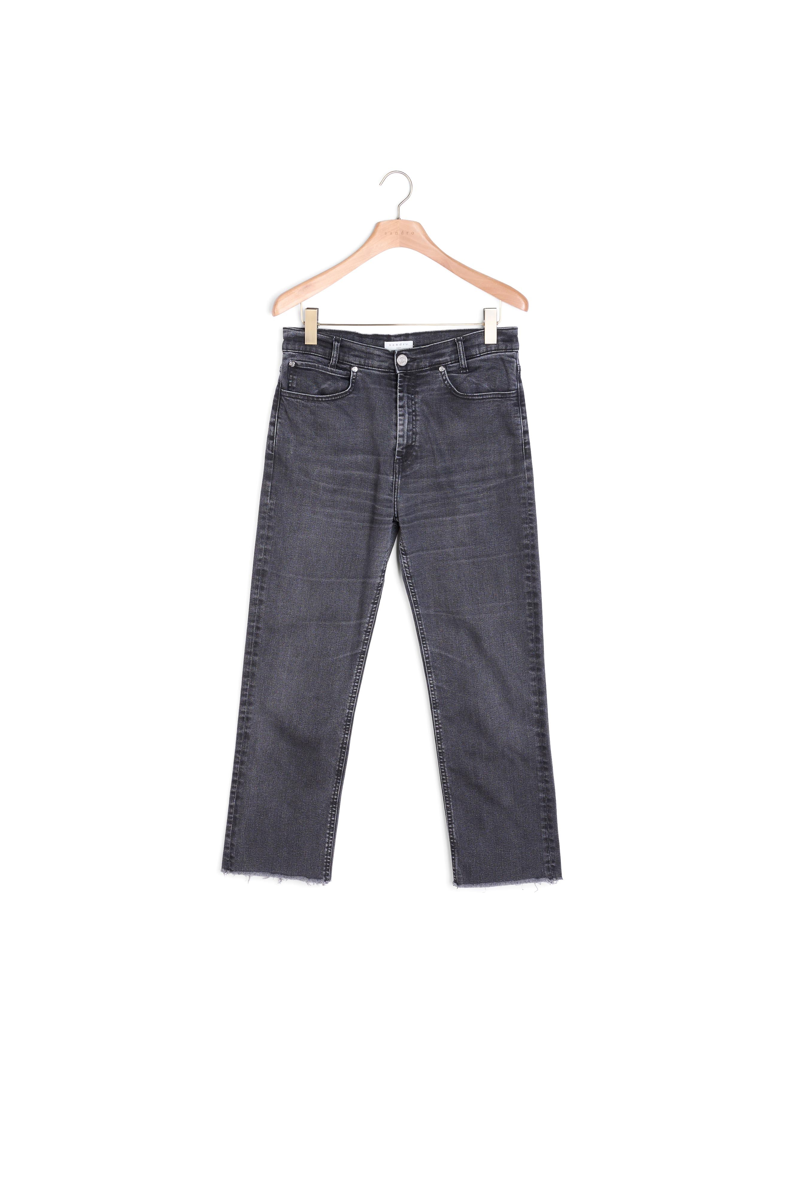 Jean droit à bords francs Sandro seconde main