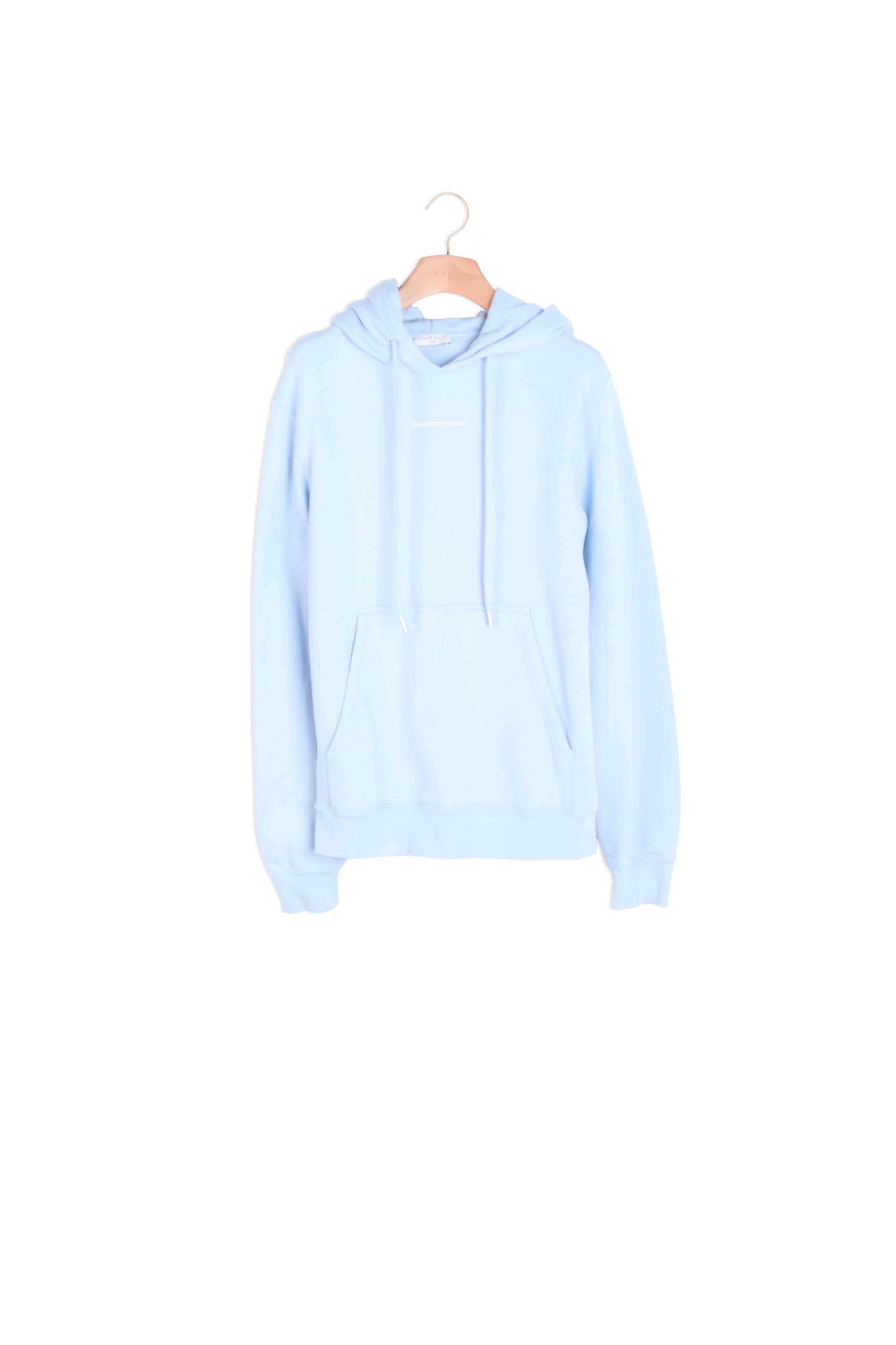 Sweat hoodie avec broderie logo Sandro seconde main