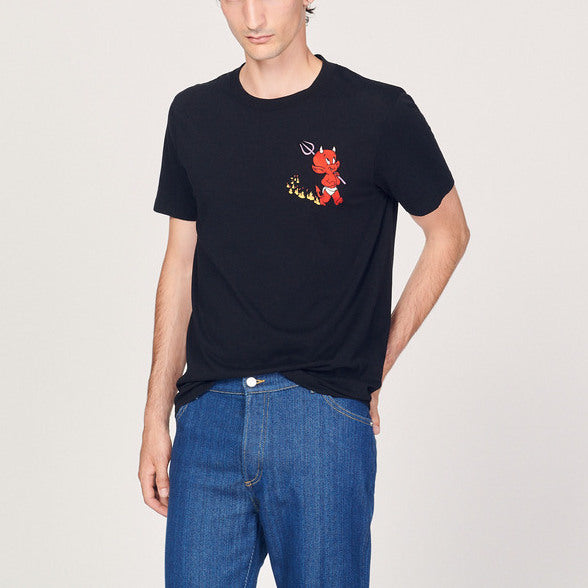 T-shirt Hot Stuff Sandro seconde main