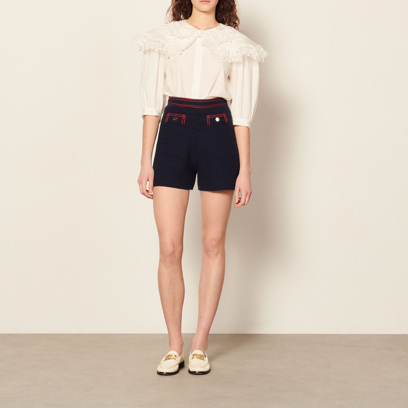 Short en Maille Sandro seconde main