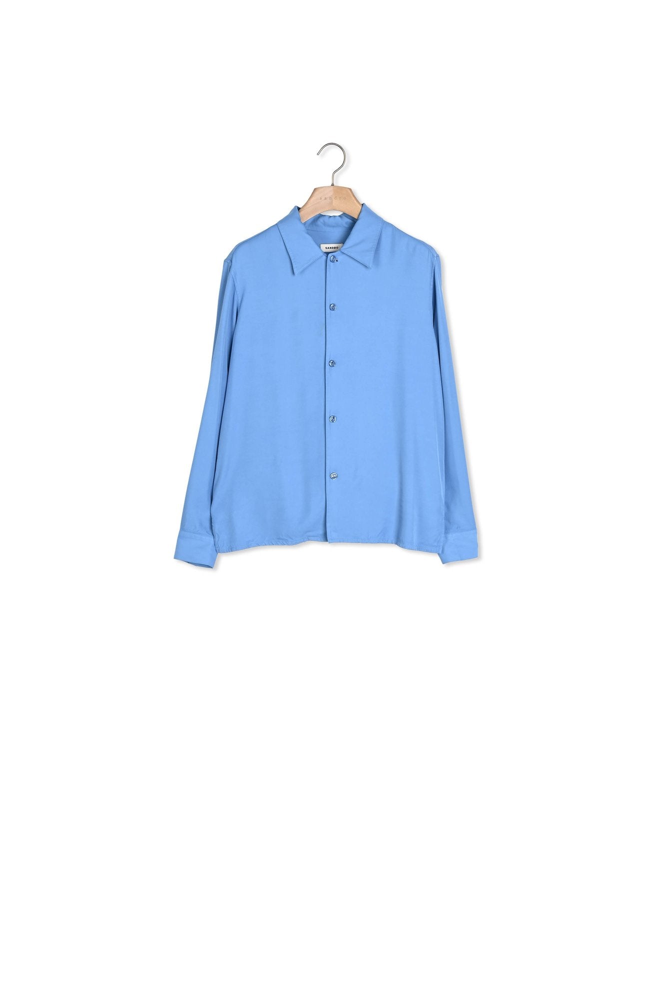 Chemise fluide col requin Sandro seconde main