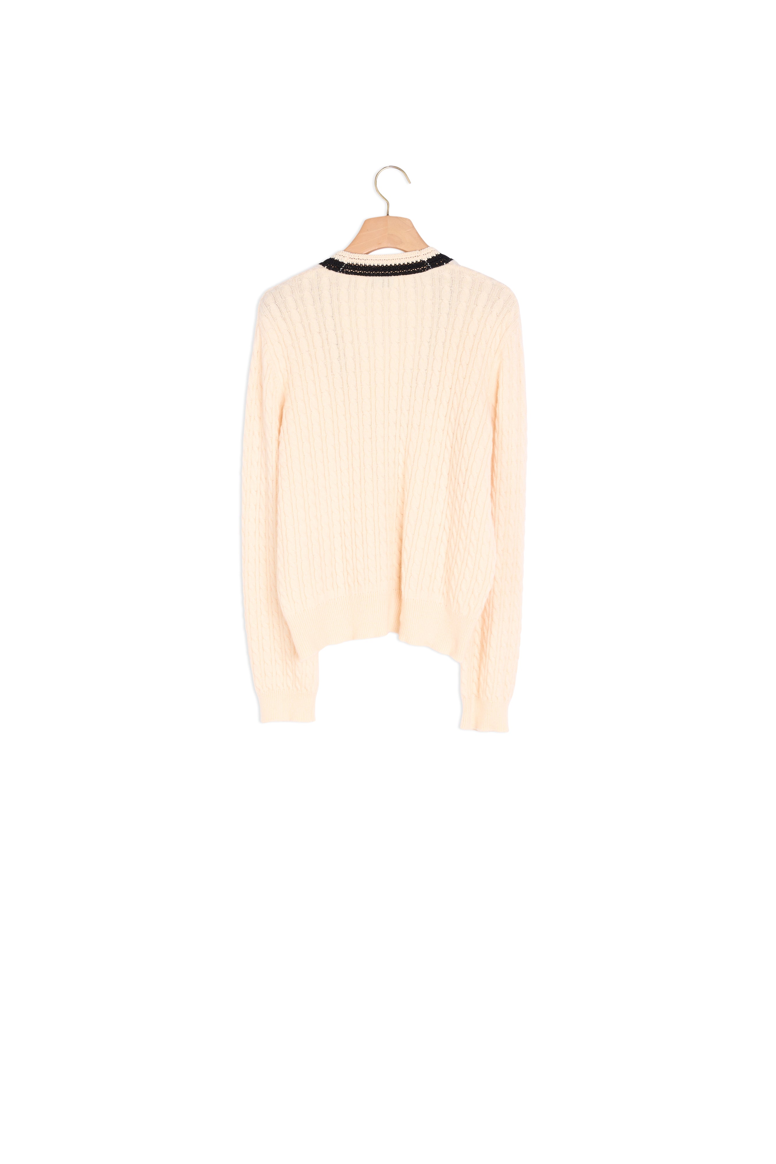 Cardigan en Maille torsadée Sandro seconde main