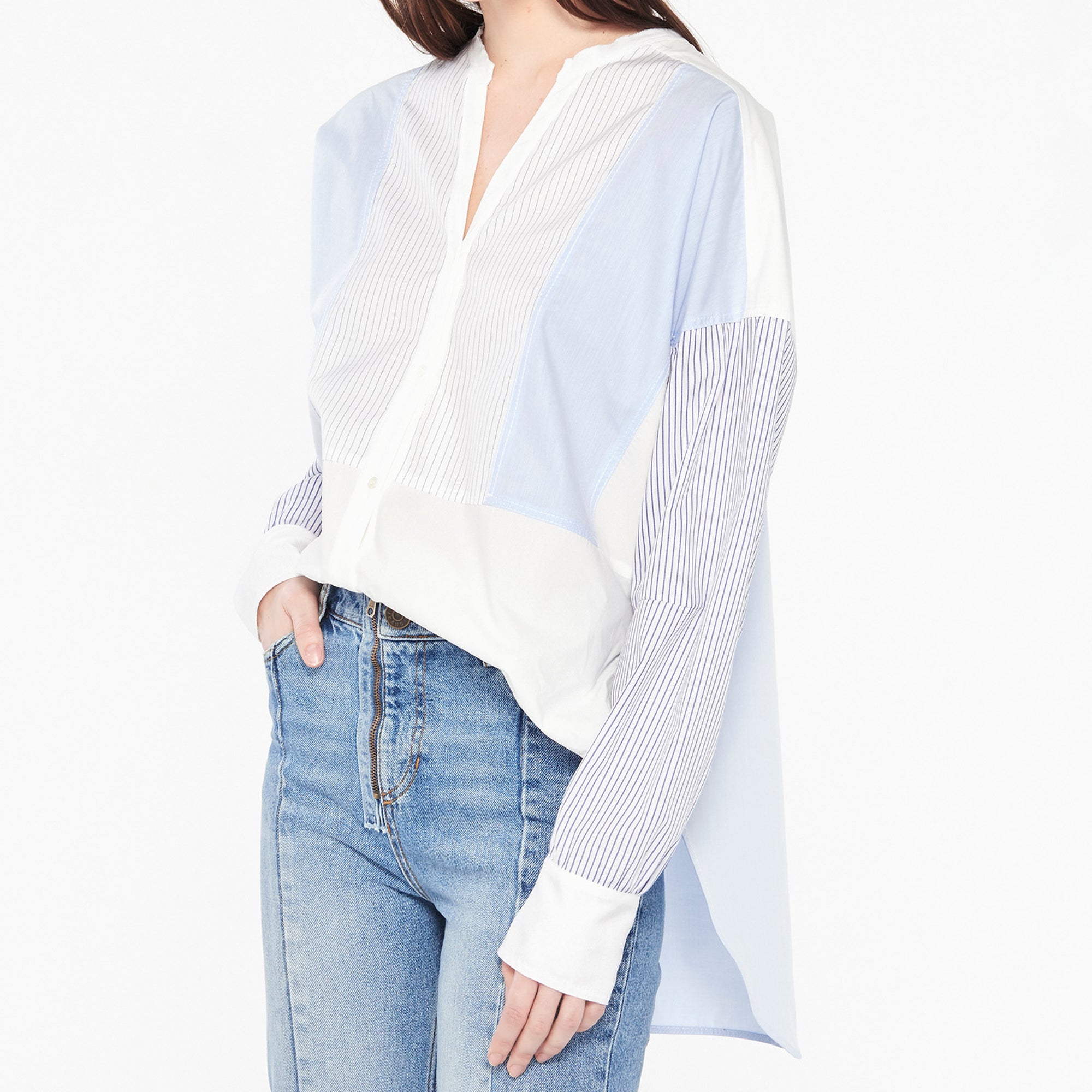 Chemise à rayures fines Sandro seconde main