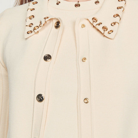 Cardigan en Maille détails anneaux Sandro seconde main