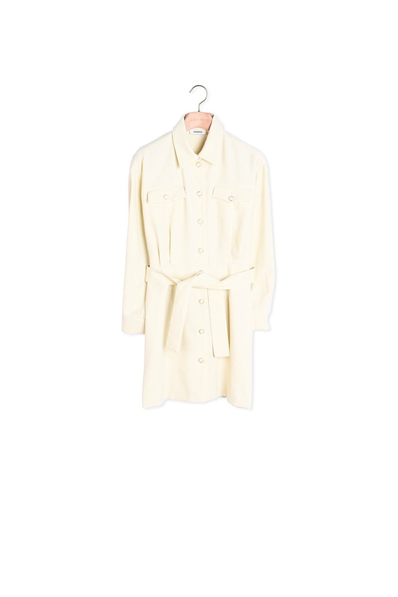 Robe Chemise à boutons fantaisie Sandro seconde main