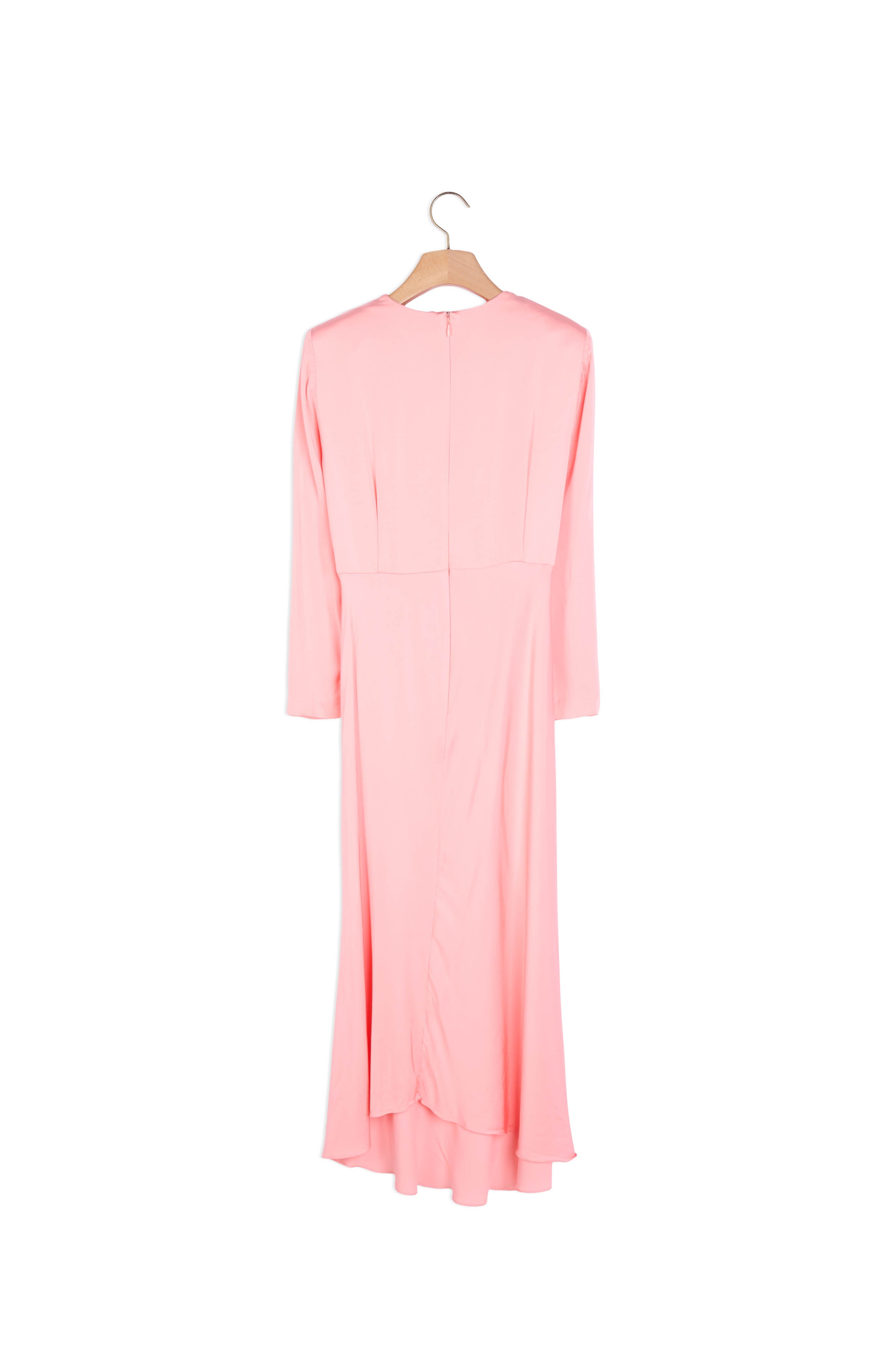 Robe longue avec encolure drapée Sandro seconde main