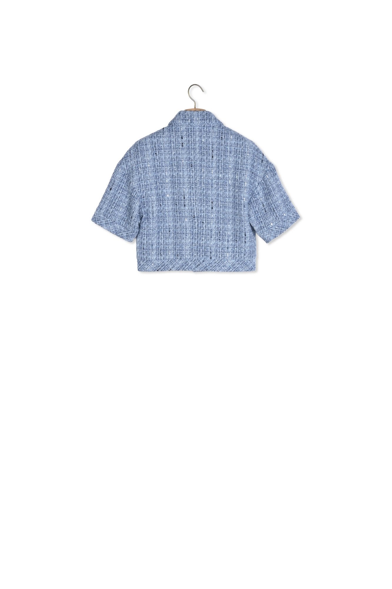 Veste courte en tweed Sandro seconde main