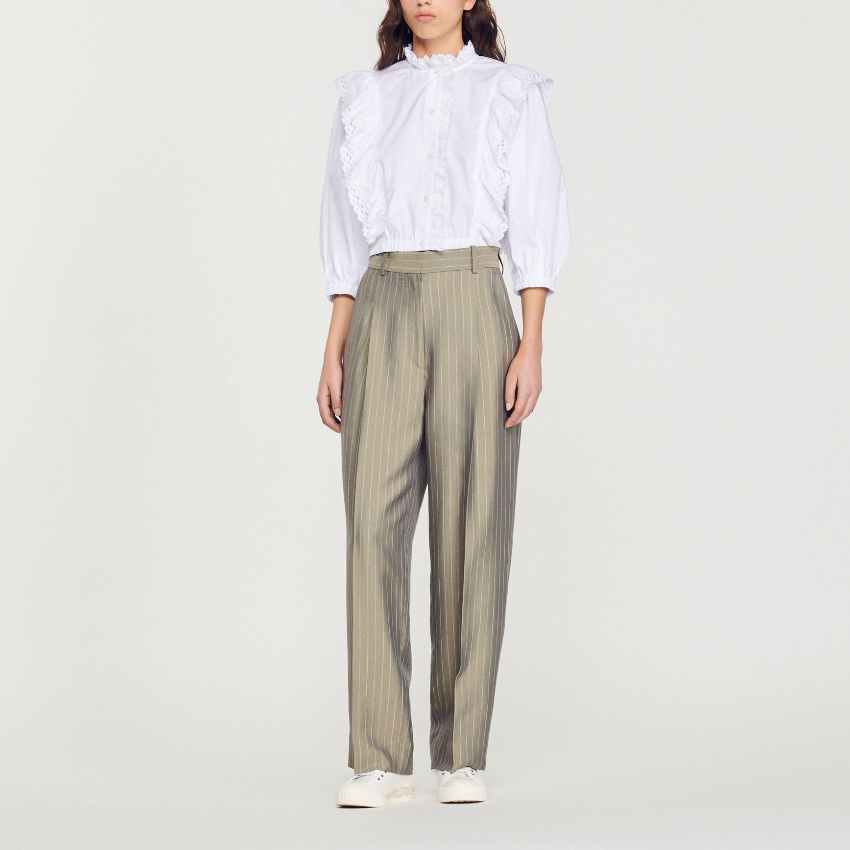 Pantalon de tailleur Sandro seconde main
