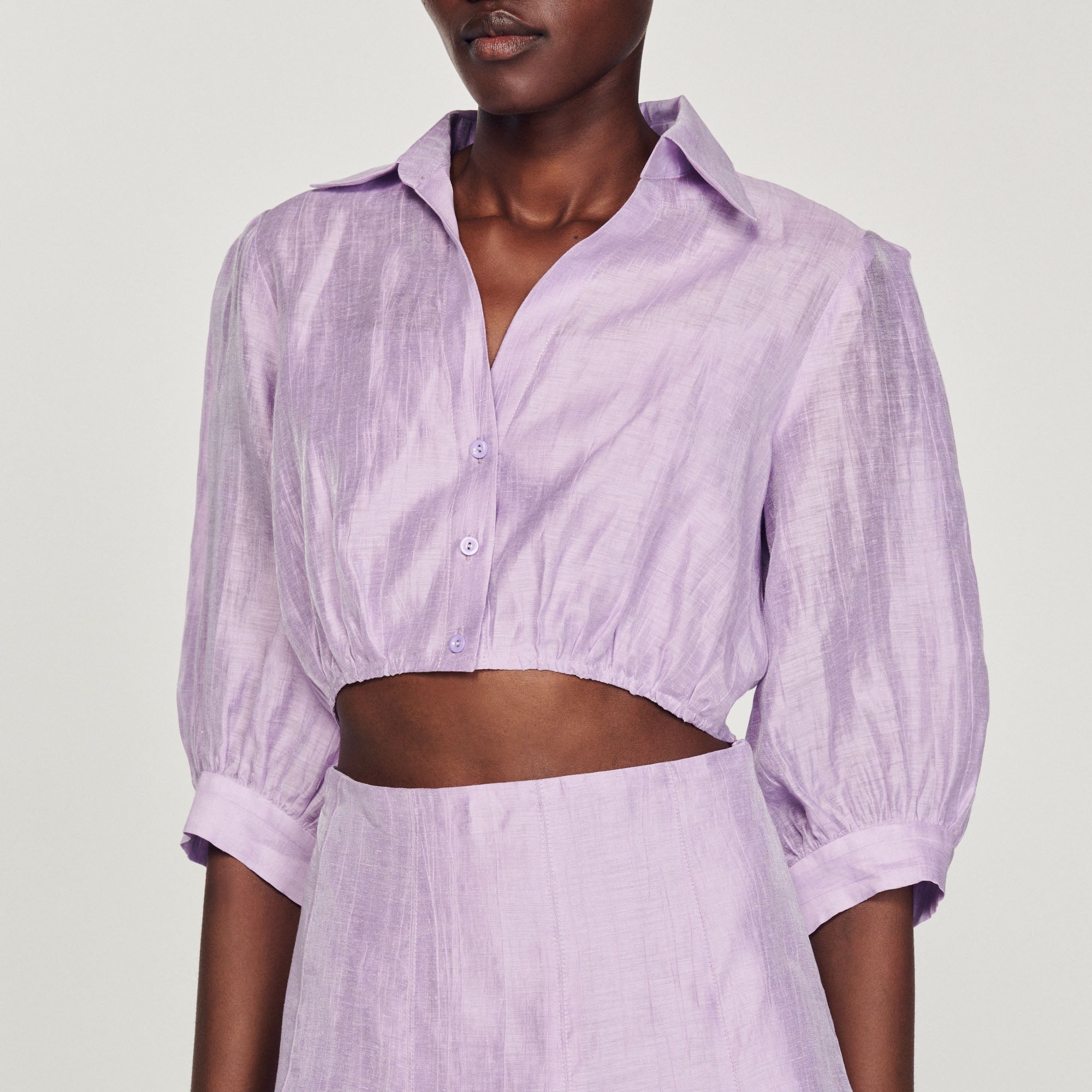 Robe courte ouverte Sandro seconde main