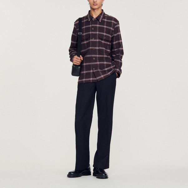 SurChemise à carreaux Sandro seconde main