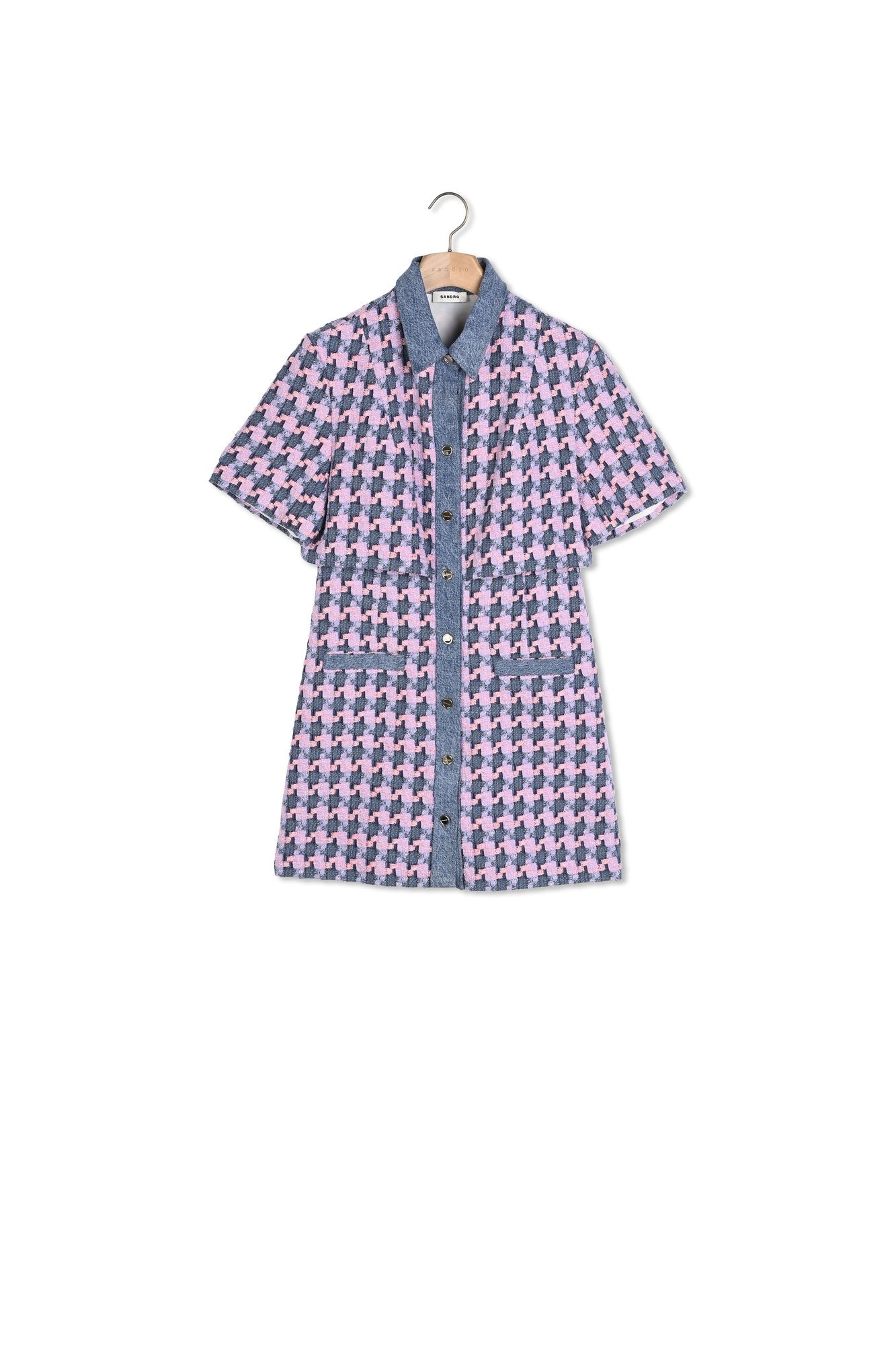 Robe en tweed Sandro seconde main