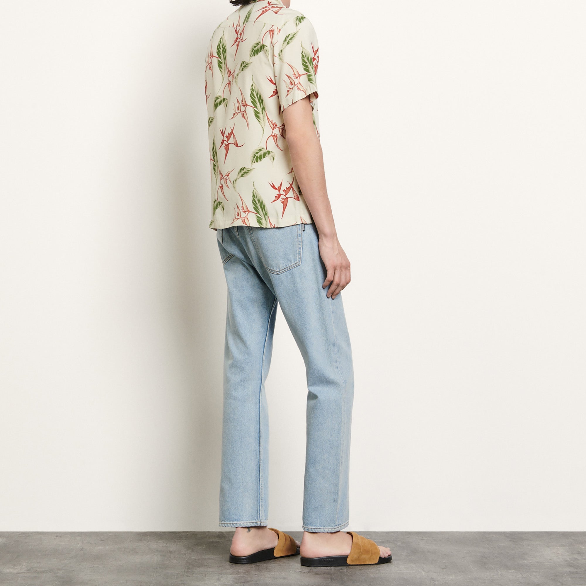 Chemise imprimée à manches courtes Sandro seconde main