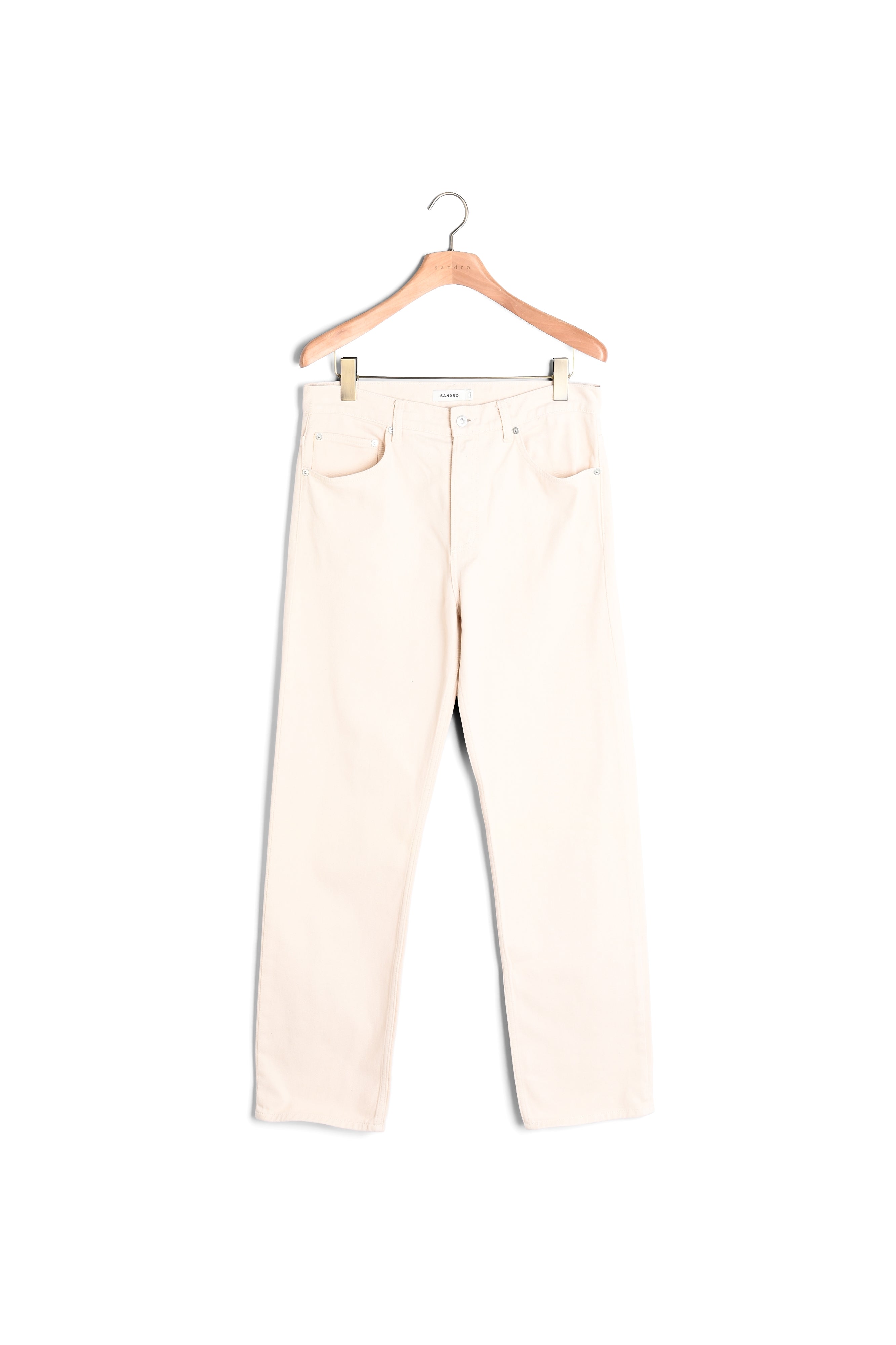 Jean en coton organique Sandro seconde main