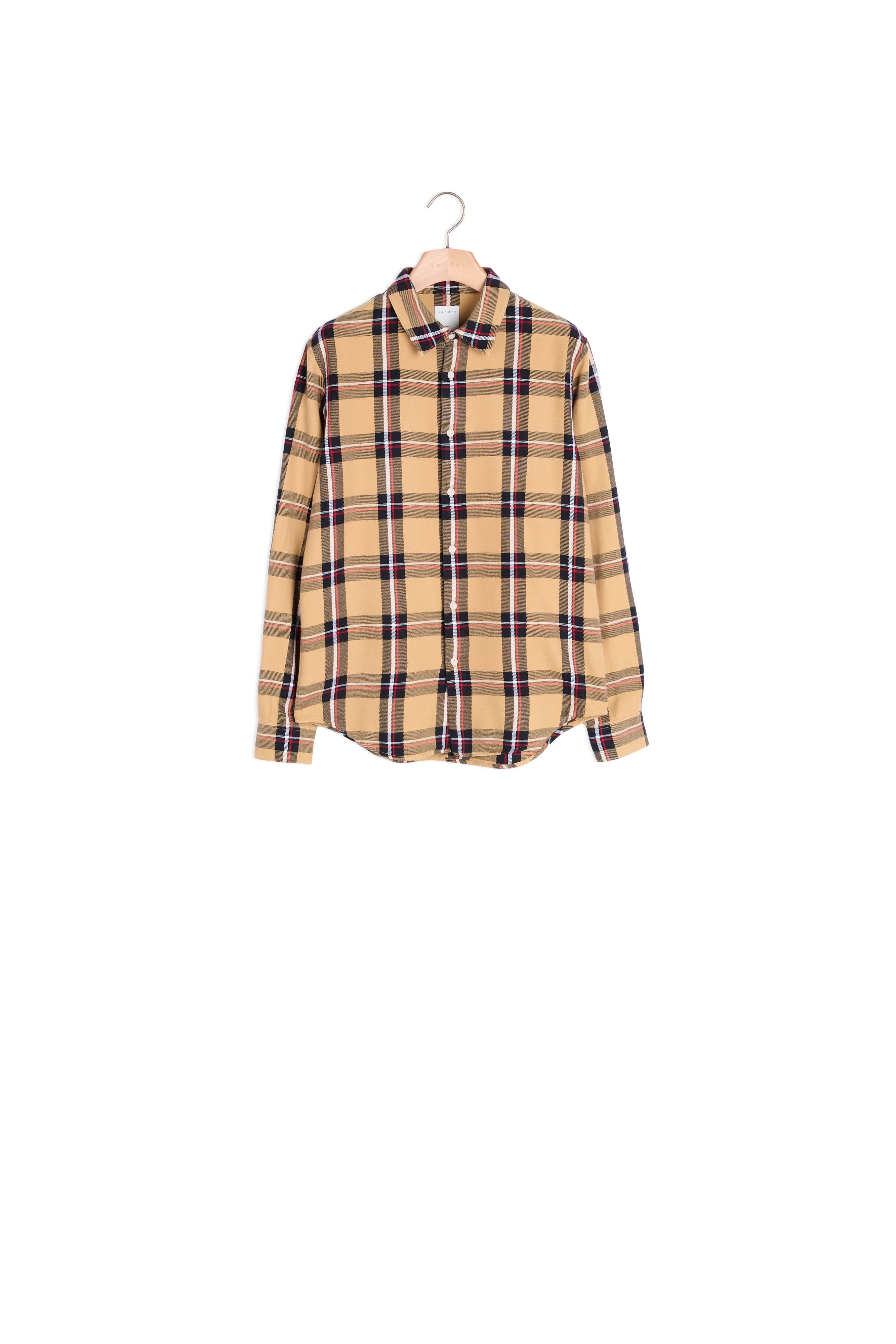Chemise en tartan Sandro seconde main